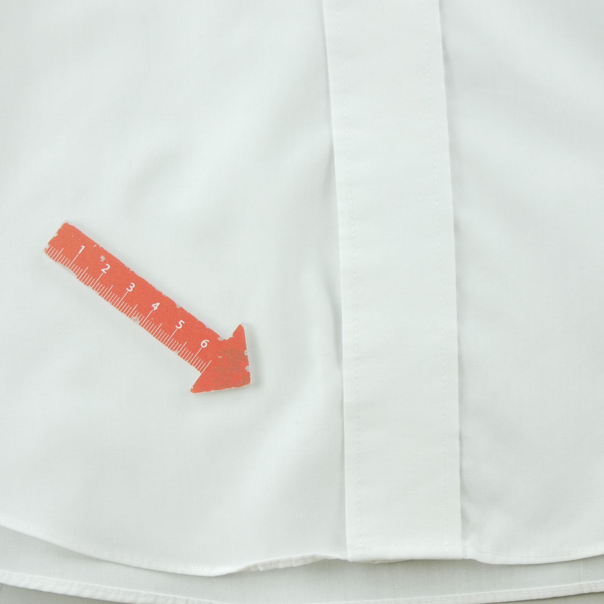 Chemise classiques Homme uni Blanc 7