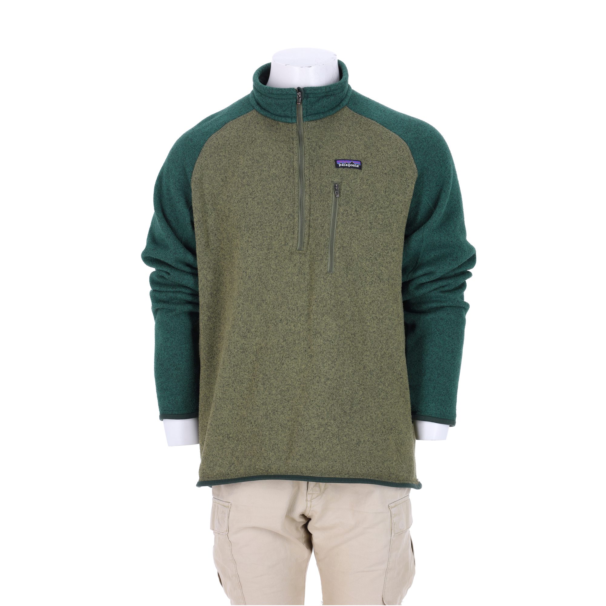 Pull polaire Homme  Vert 1