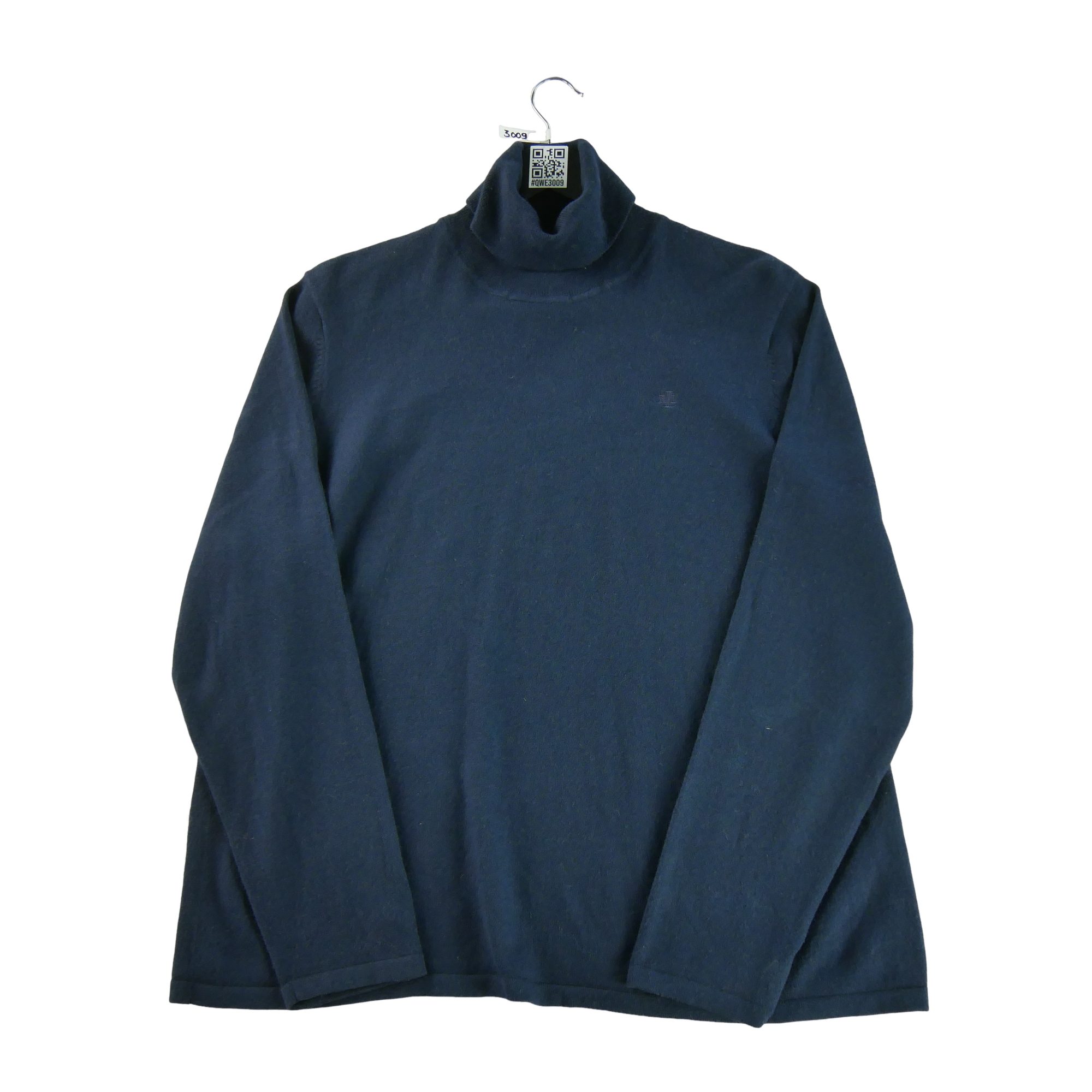 Pull Femme en laine col roulé Marine - Excellent état