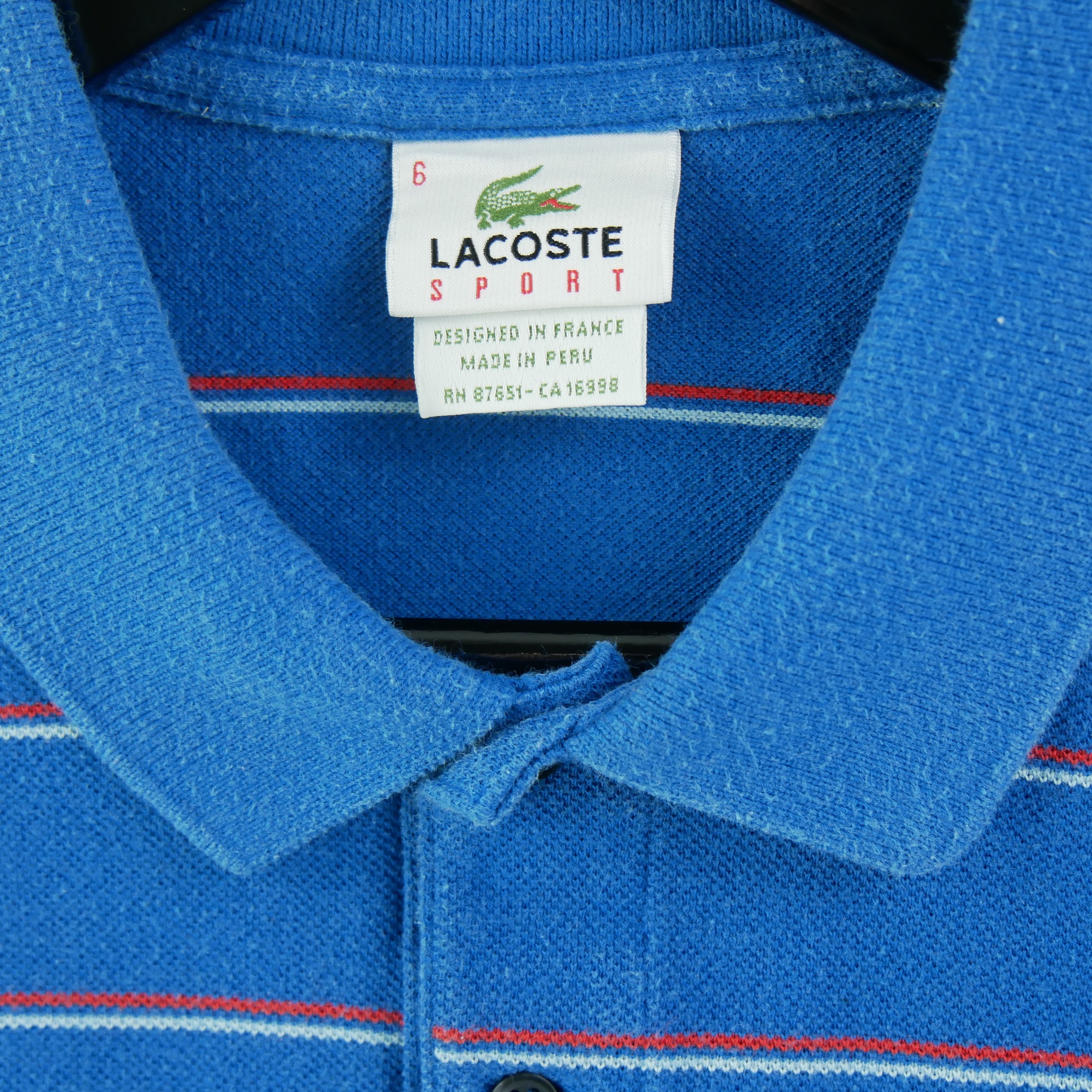Polo manches courtes Homme  Bleu 5