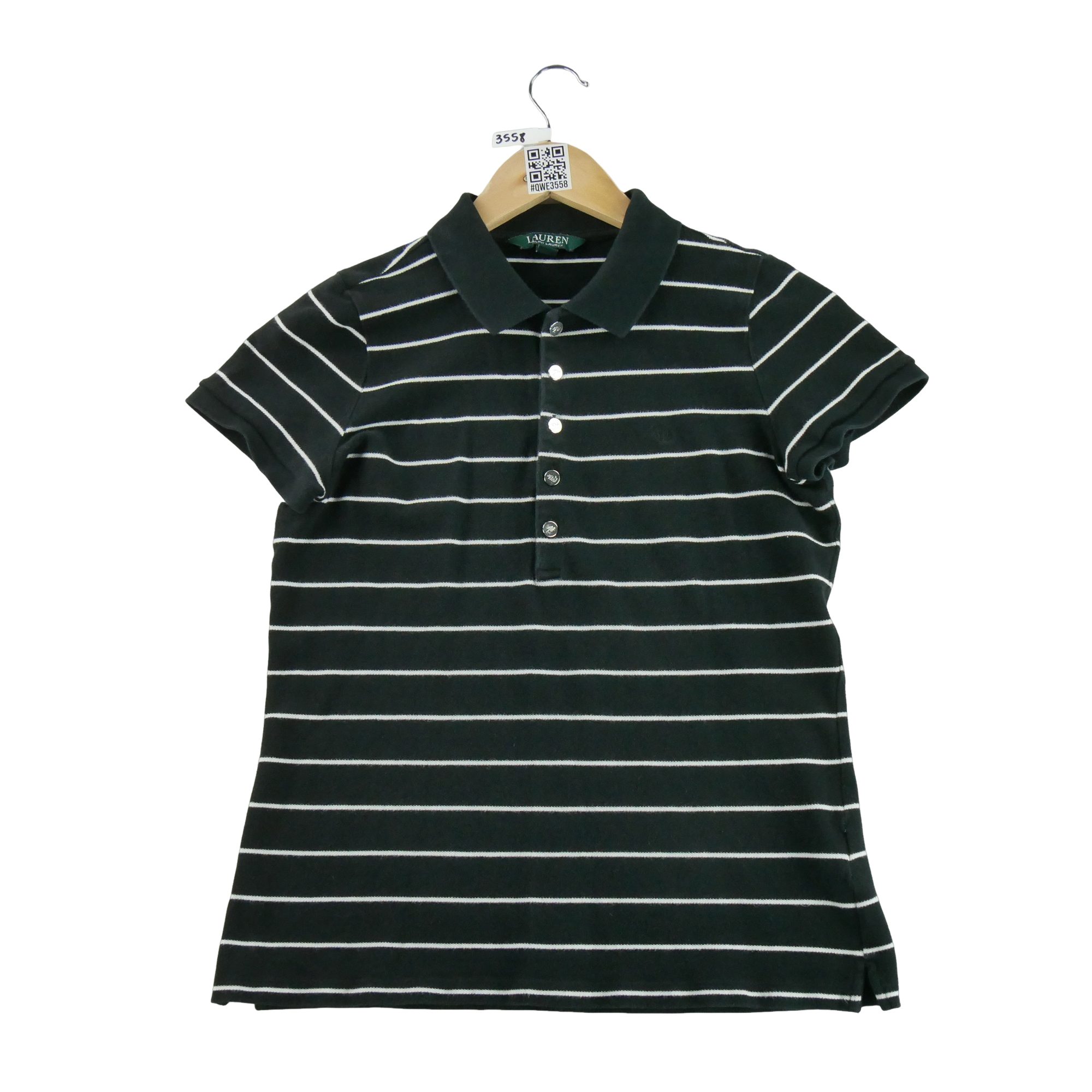 Polo manches courtes Femme Noir - Excellent état