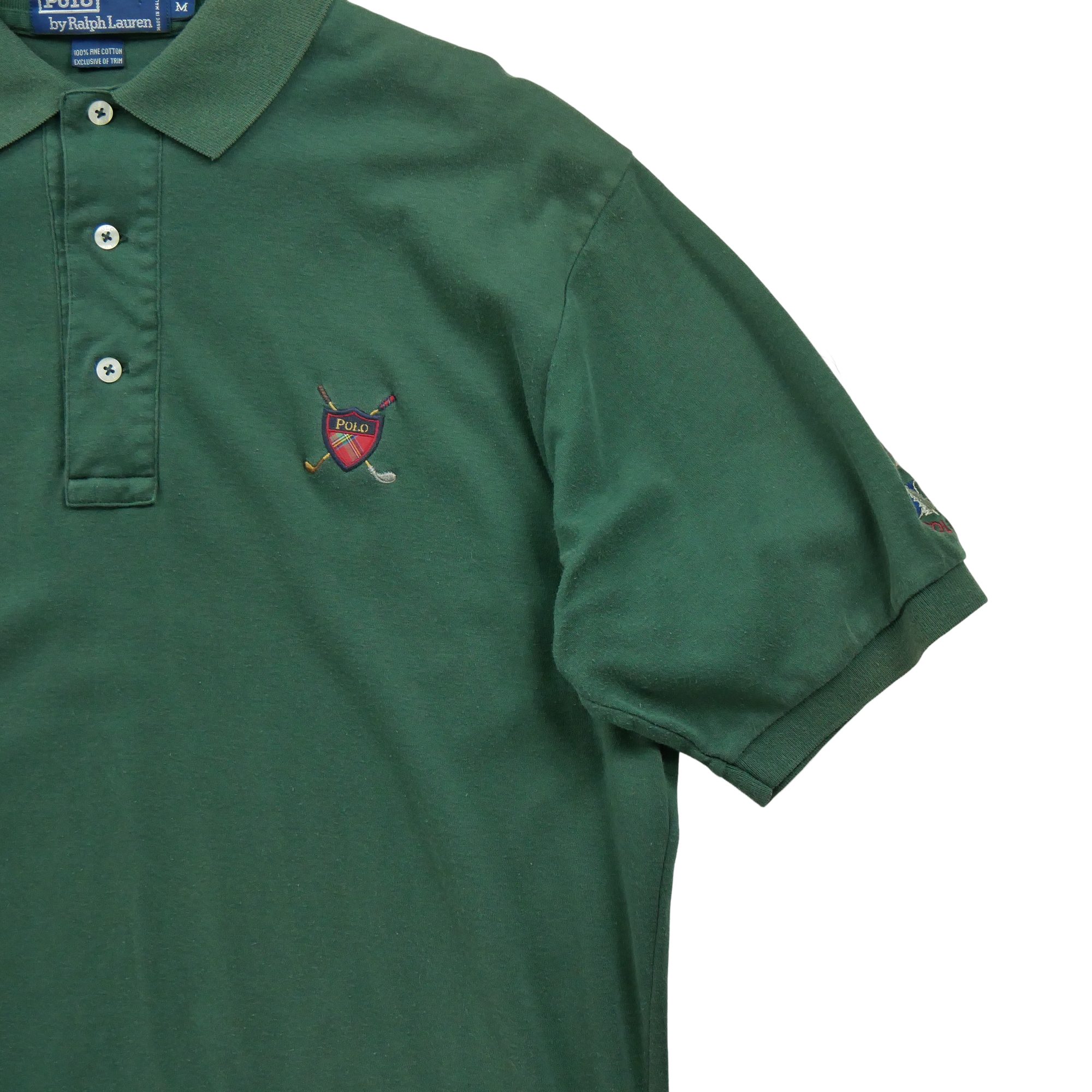 Polo manches courtes Homme  Vert 4