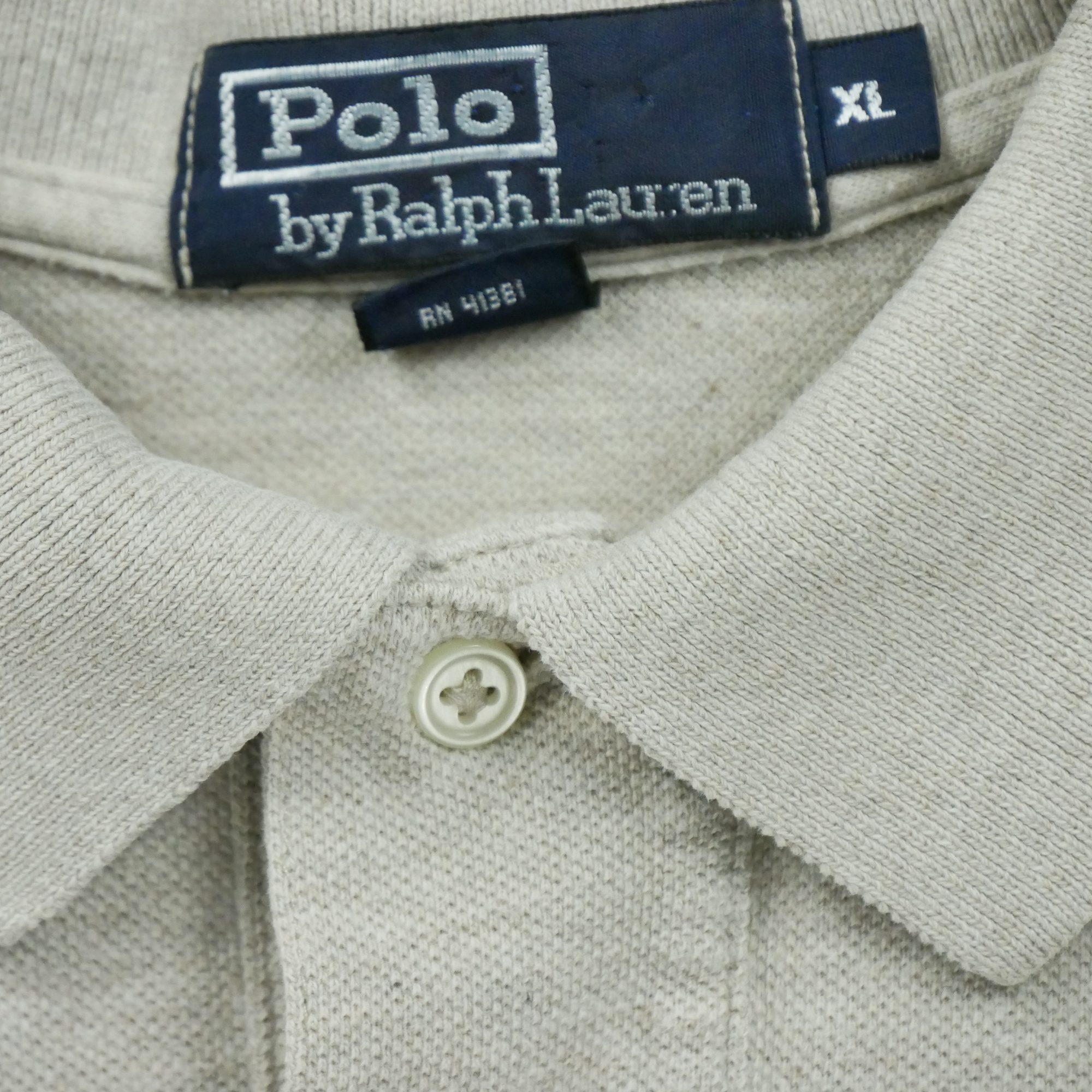 Polo manches courtes Homme  Beige 6