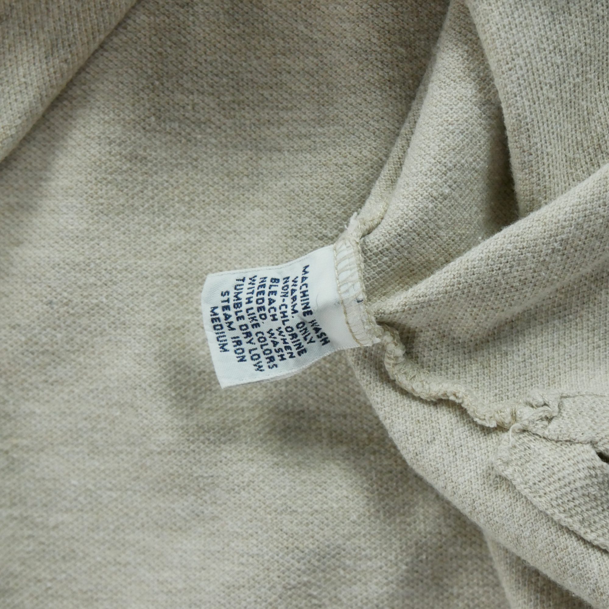 Polo manches courtes Homme  Beige 7