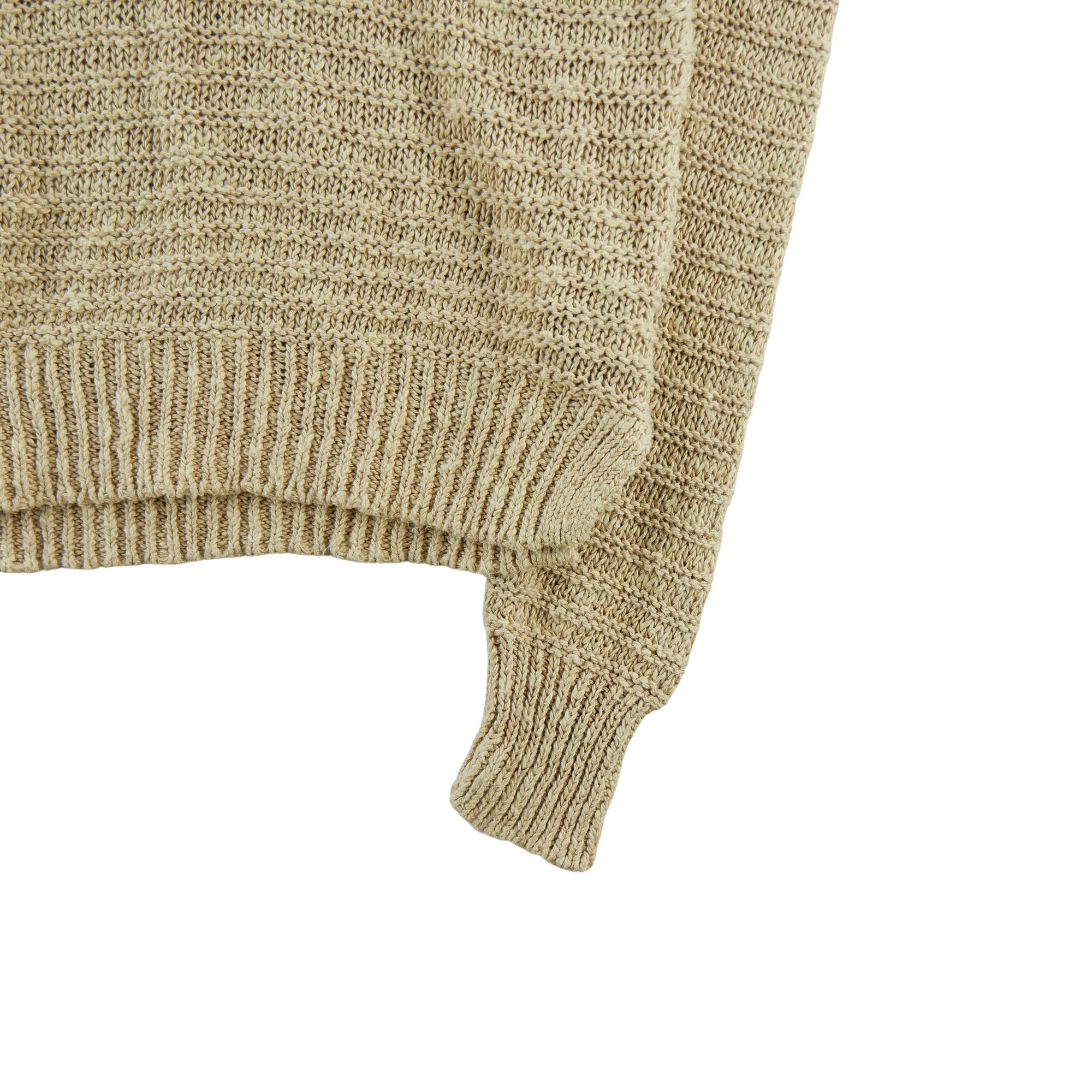 Pull Femme  en lin Beige 4