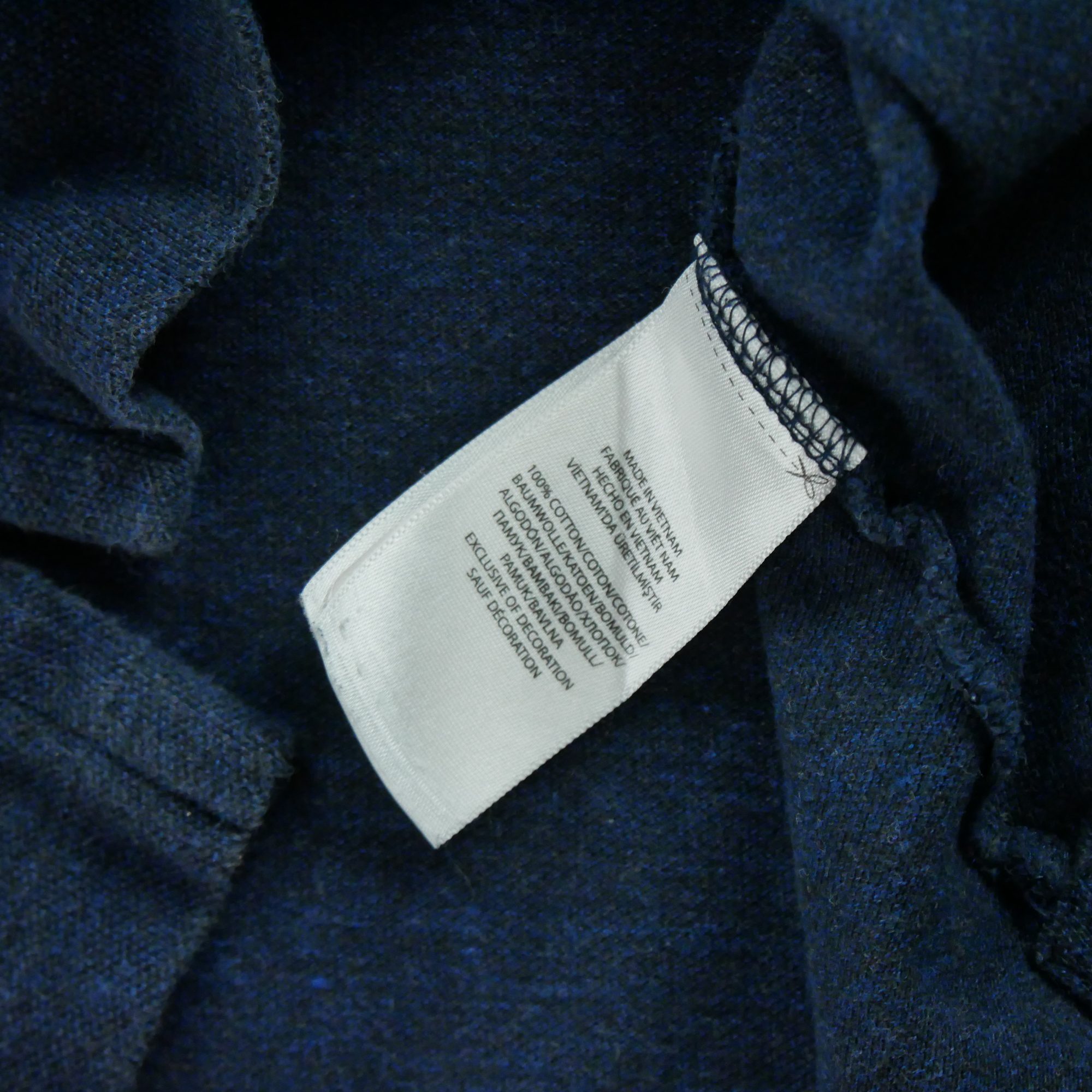 Polo manches courtes Homme  Marine 7