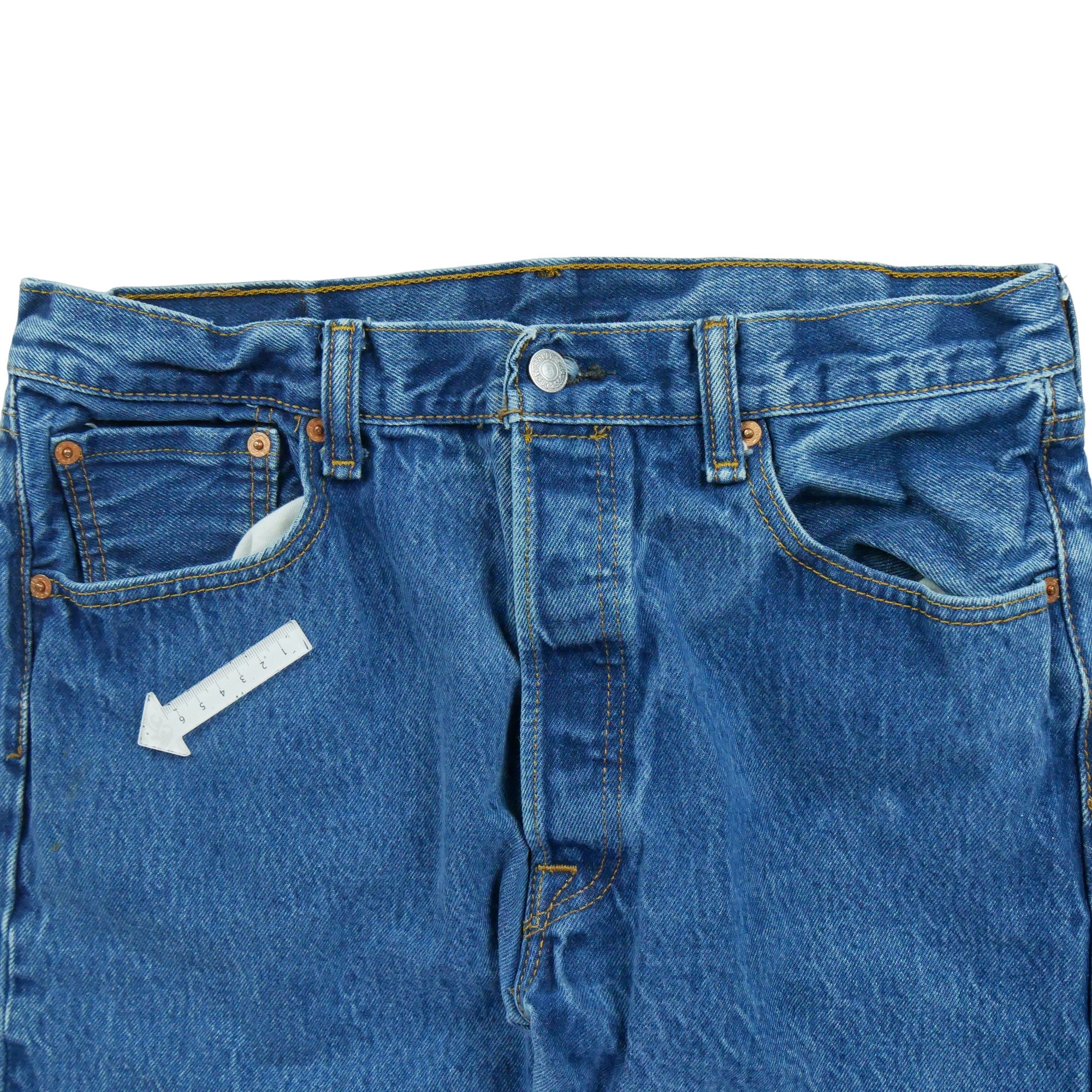 Jean Homme Levis 501 Bleu 4