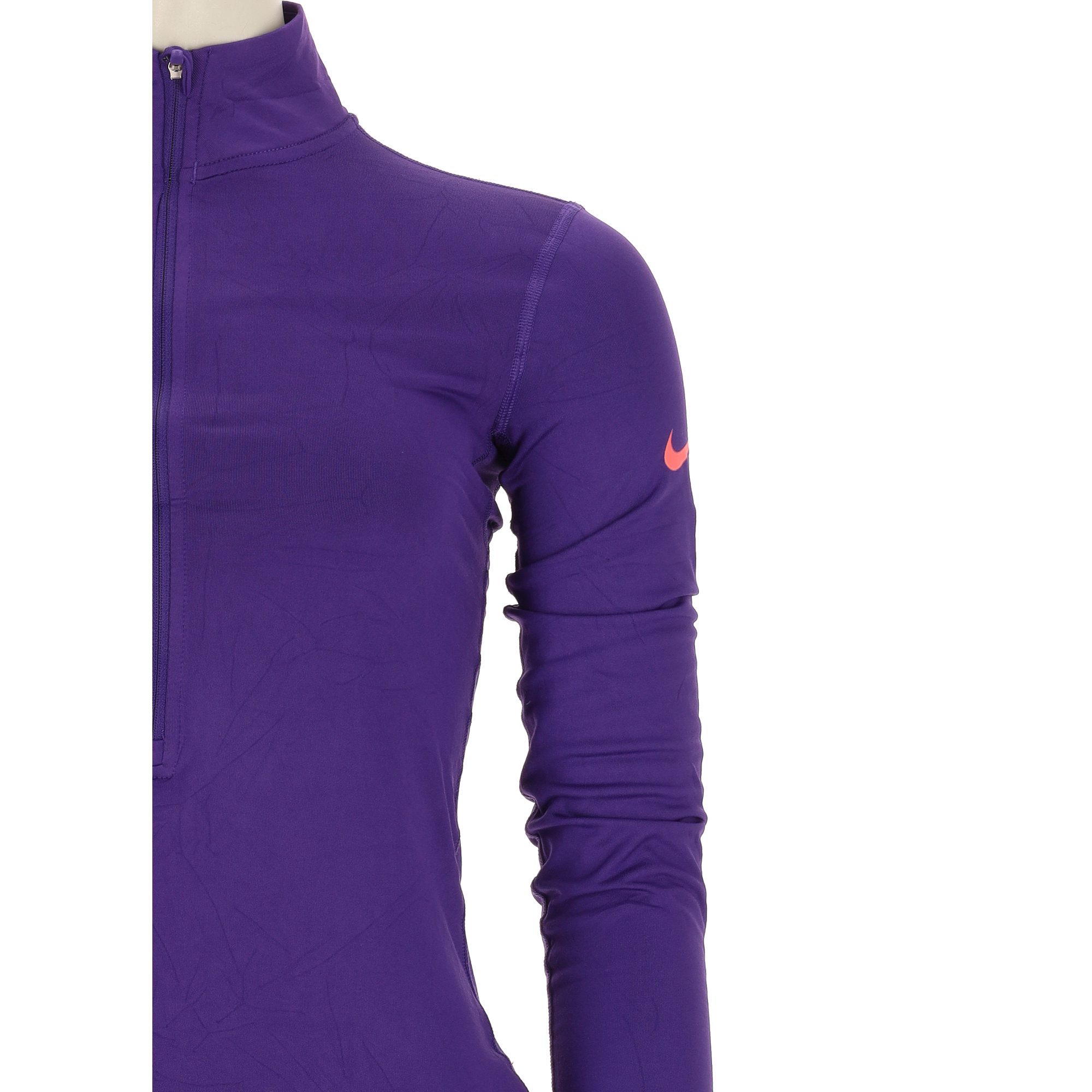 Sweat Femme  Dri-Fit Nike PRO Violet 5