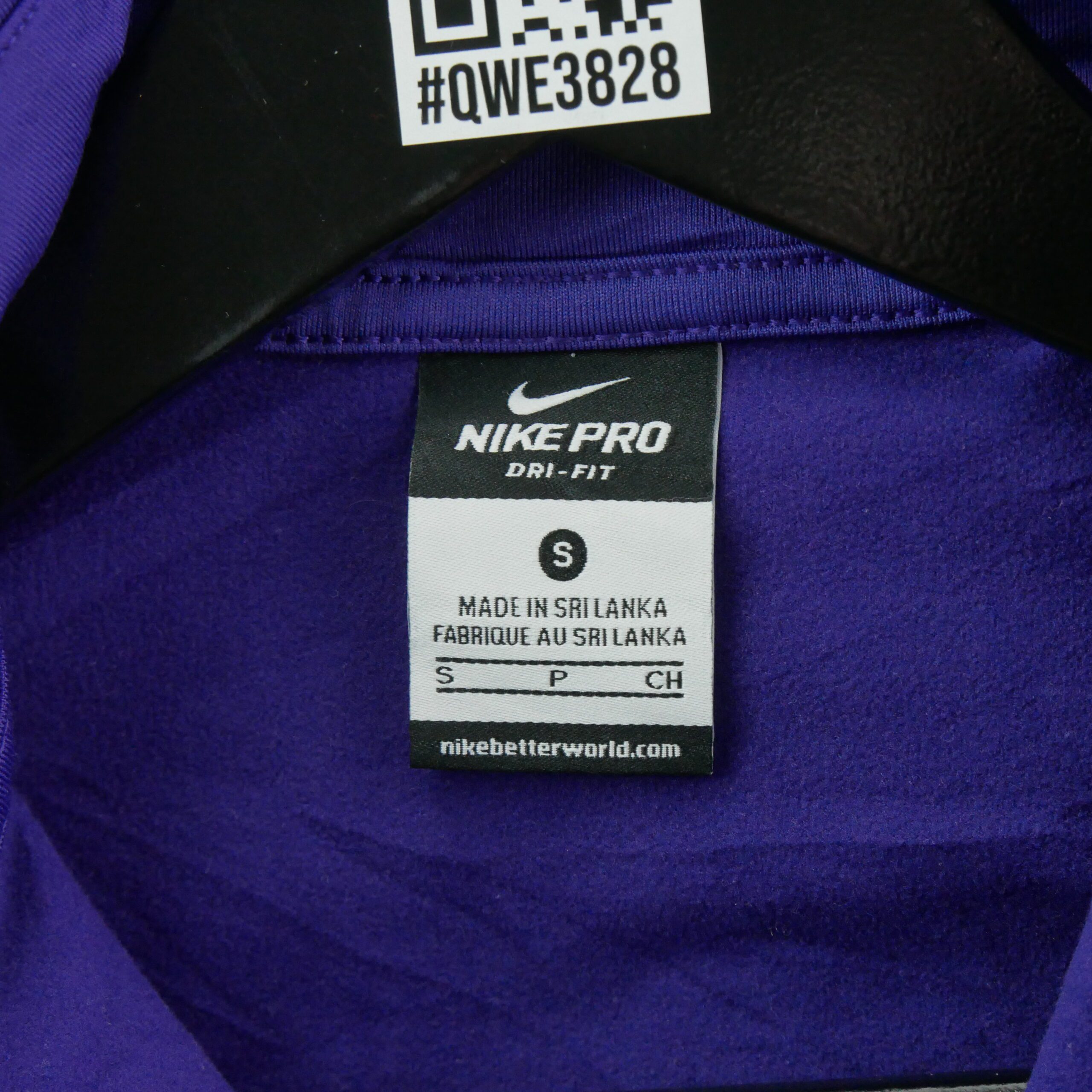 Sweat Femme  Dri-Fit Nike PRO Violet 6