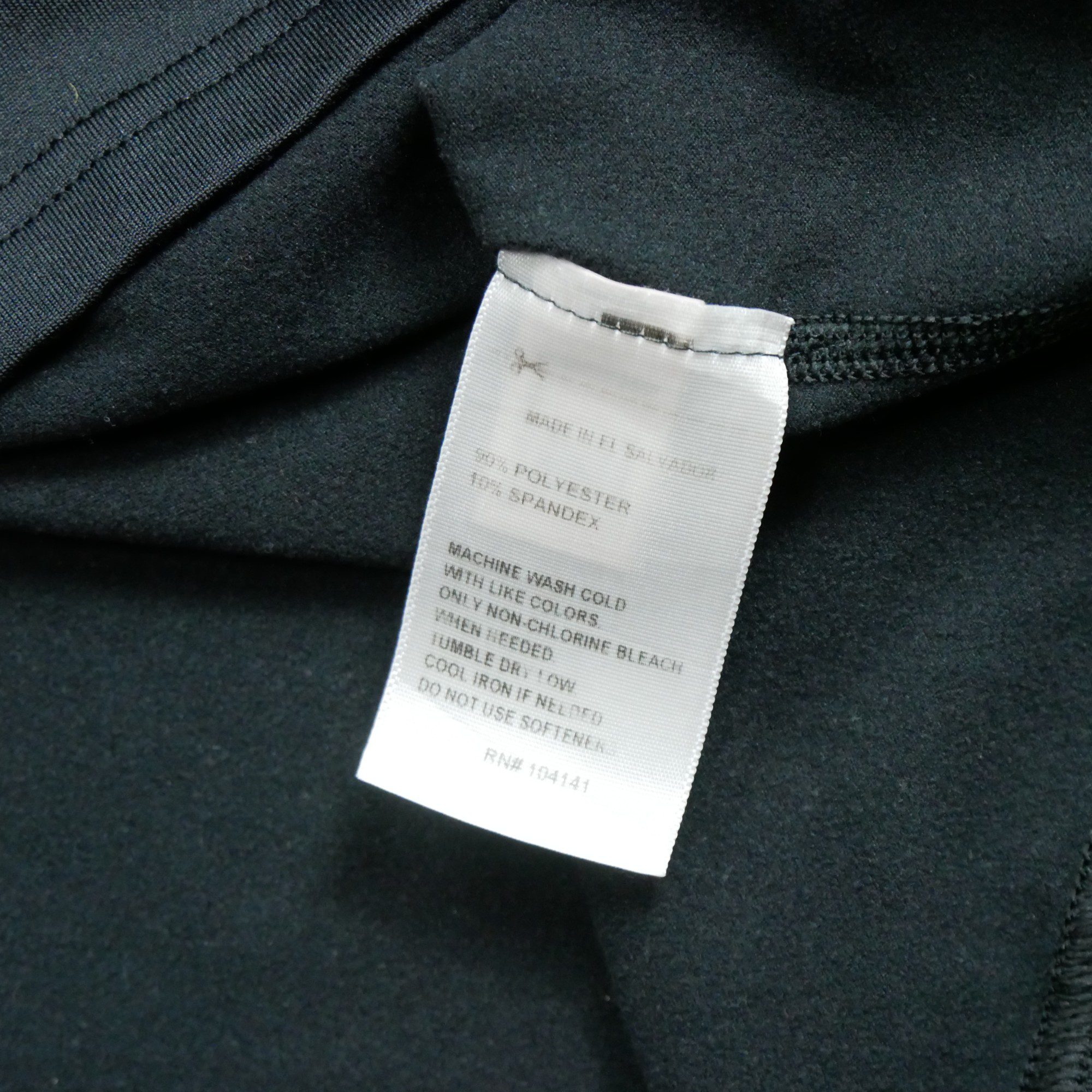 T-shirt manches longues Homme  Noir 9