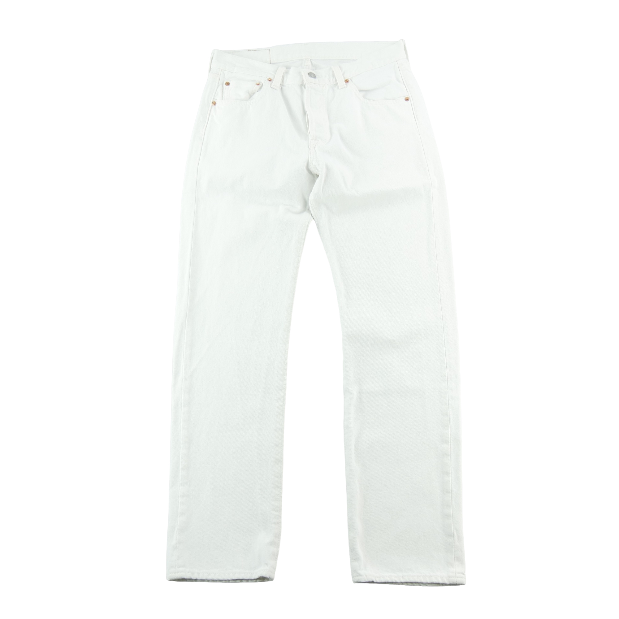 Jean Homme Levis 501 Blanc 1