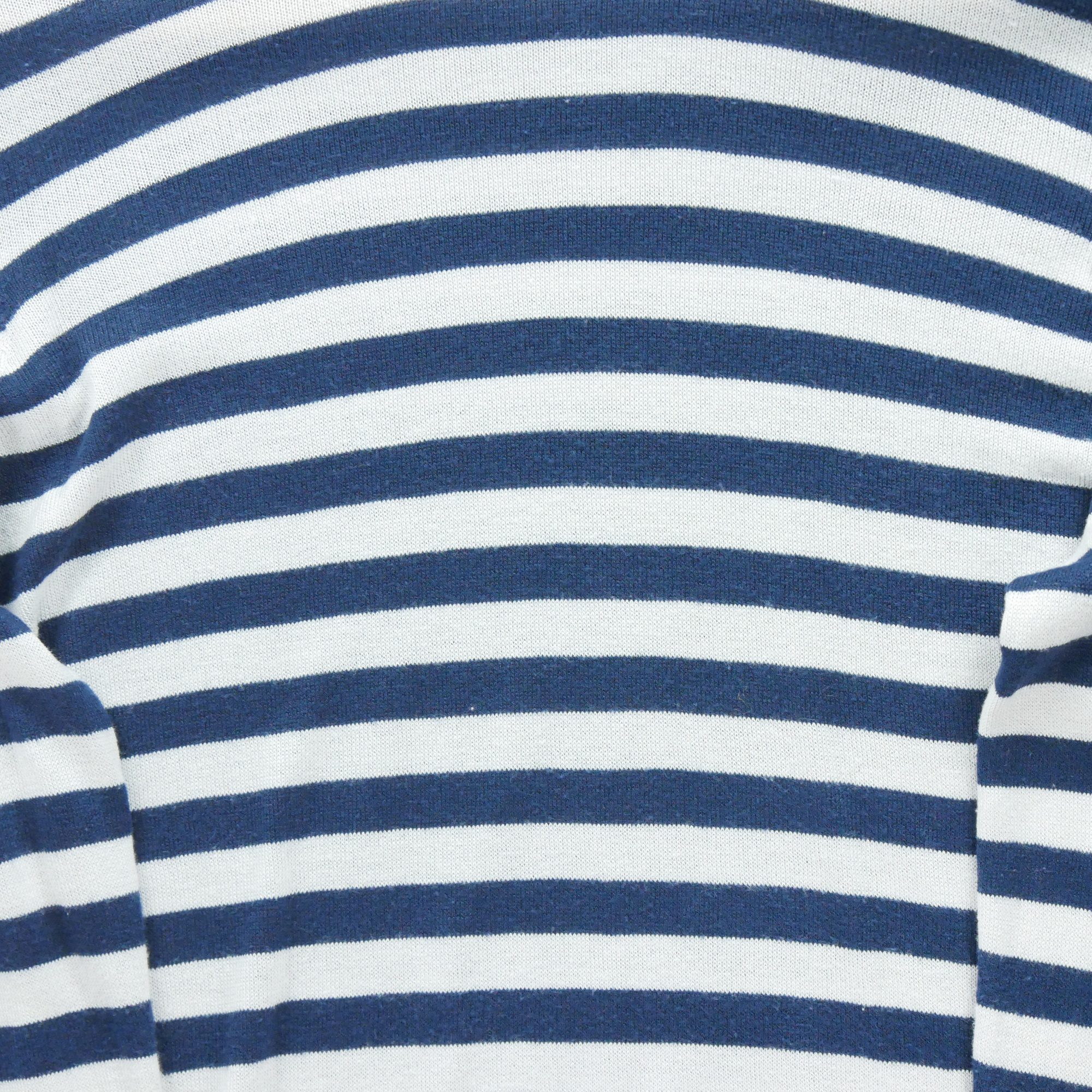Pull Femme  en soie Col roulé Marine 3