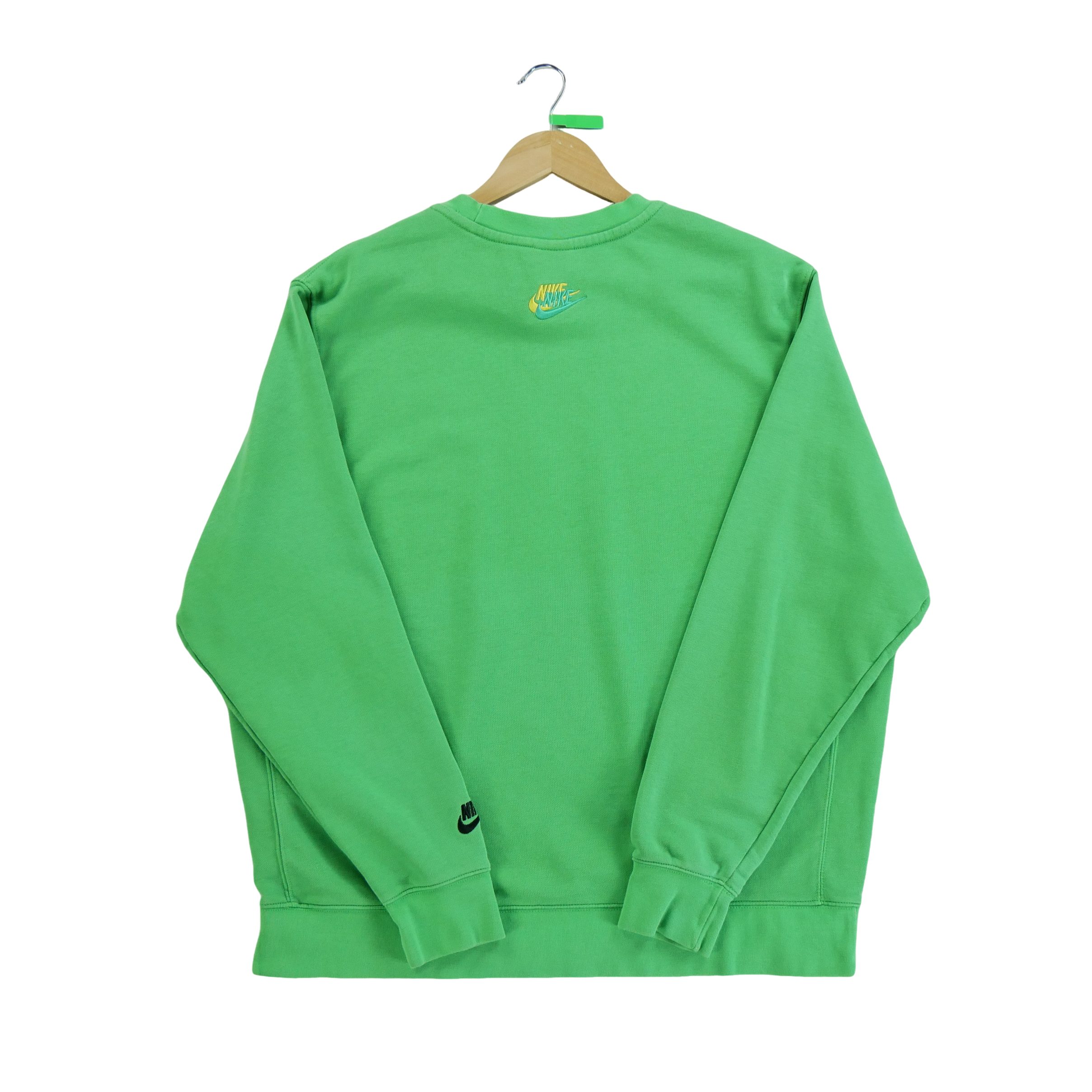 Sweat Homme  Logo brodé Vert 2