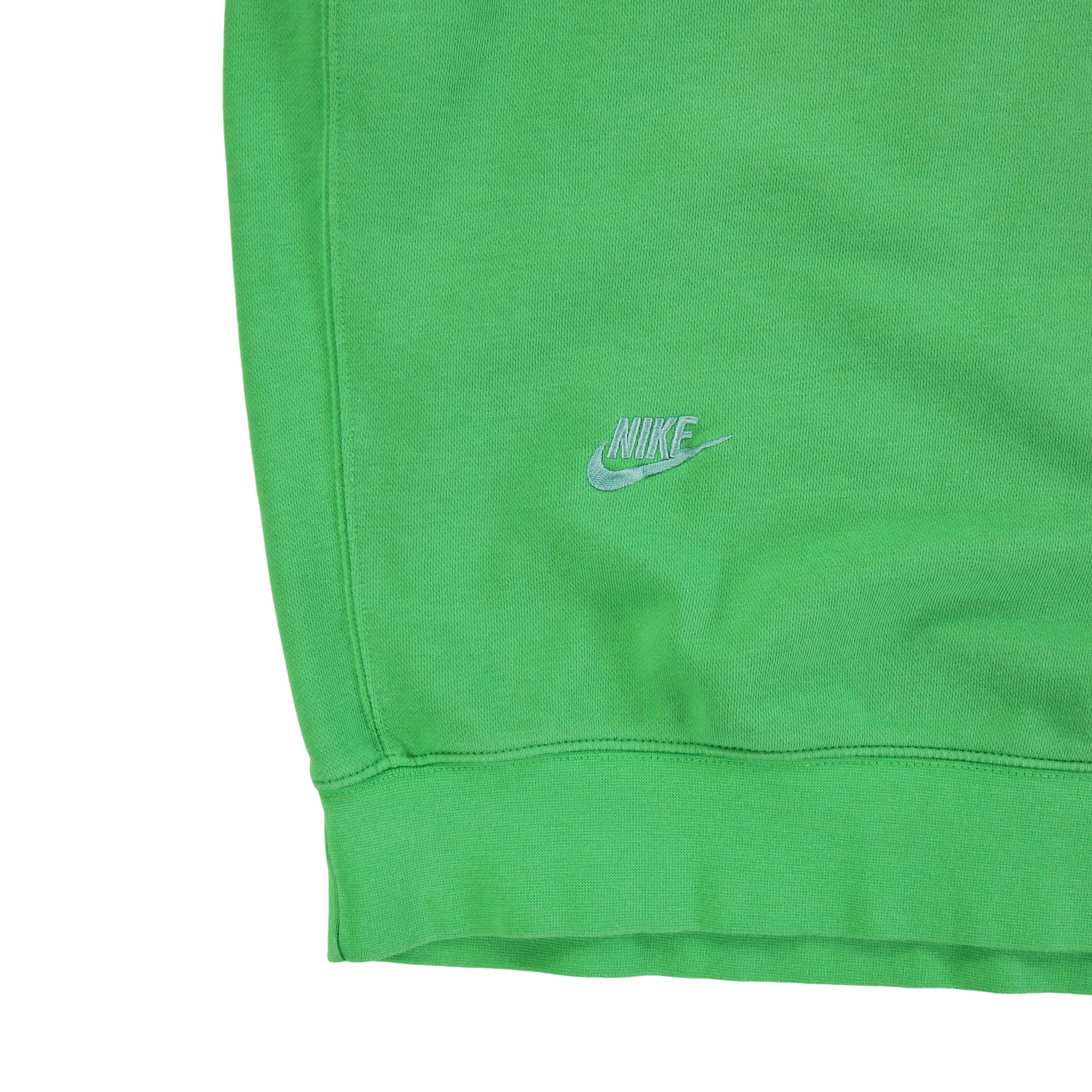 Sweat Homme  Logo brodé Vert 5