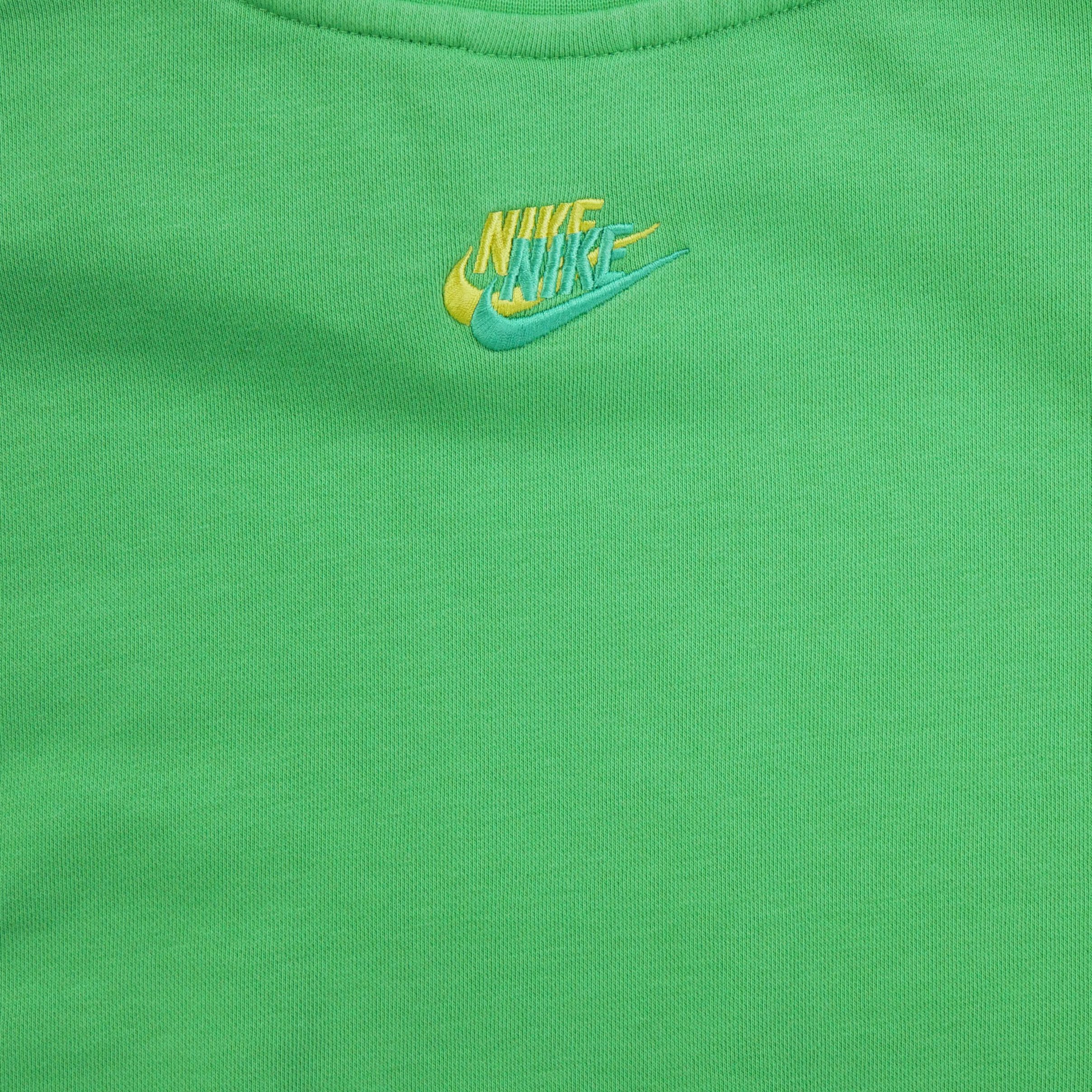 Sweat Homme  Logo brodé Vert 6