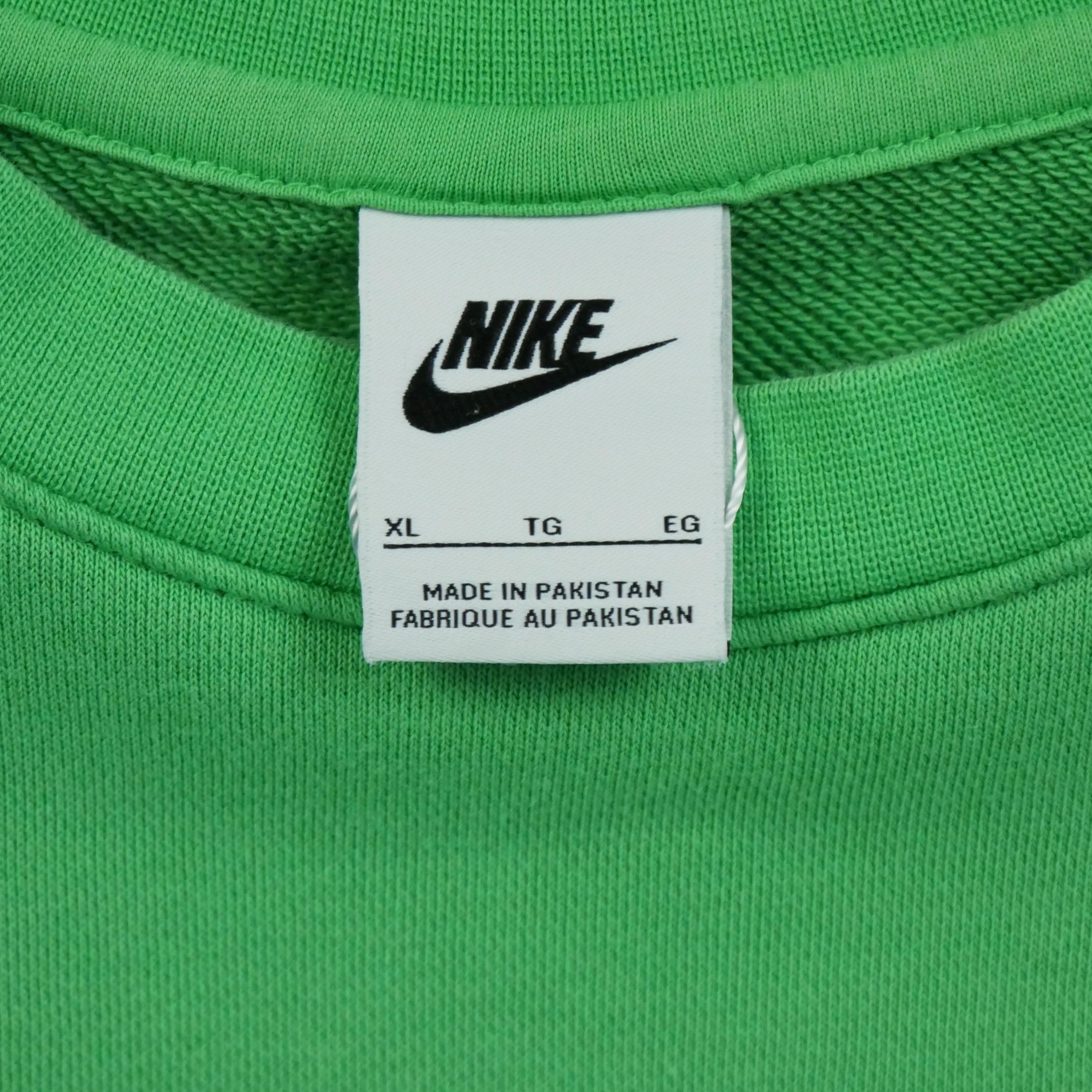 Sweat Homme  Logo brodé Vert 7