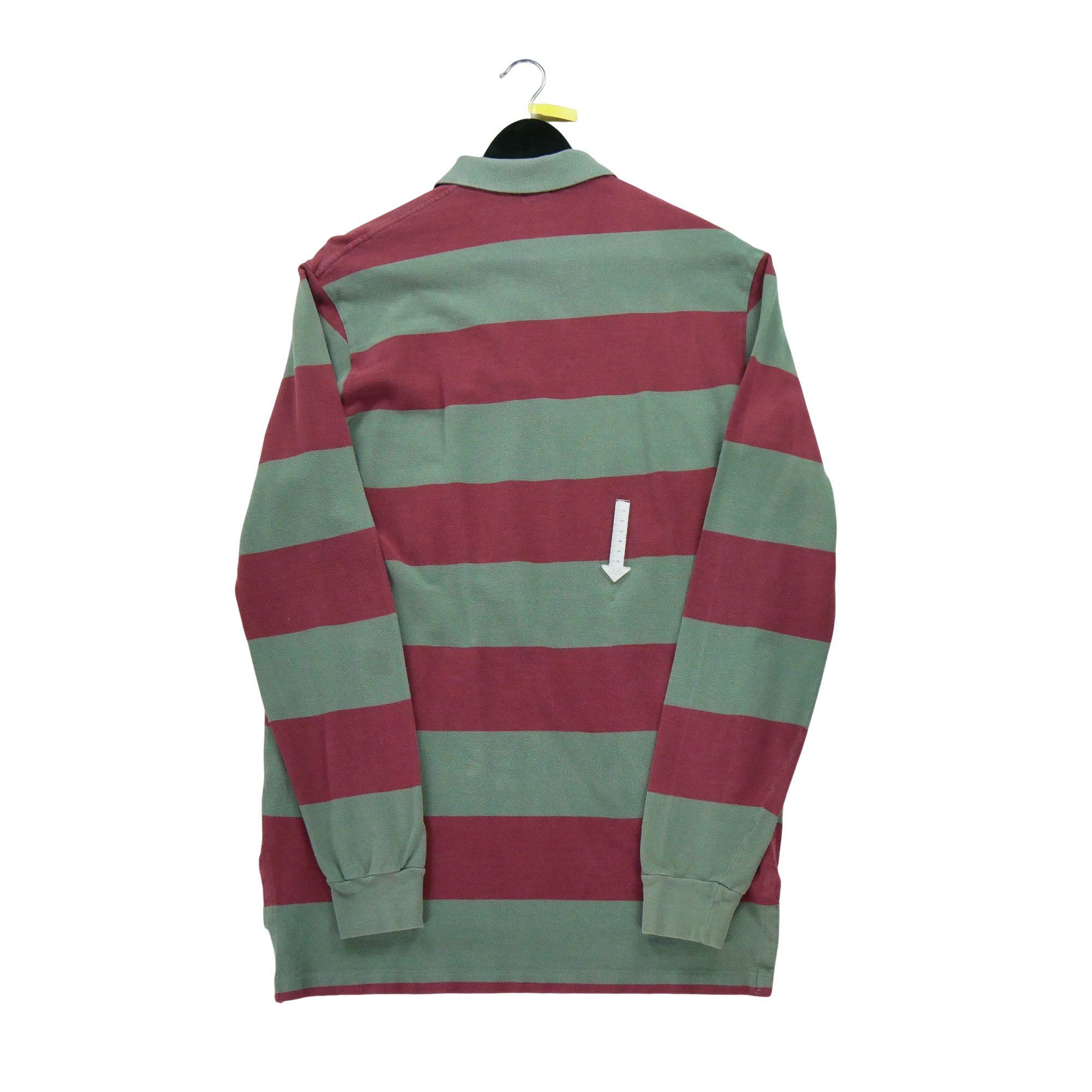 Polo manches longues Homme  Vert 5