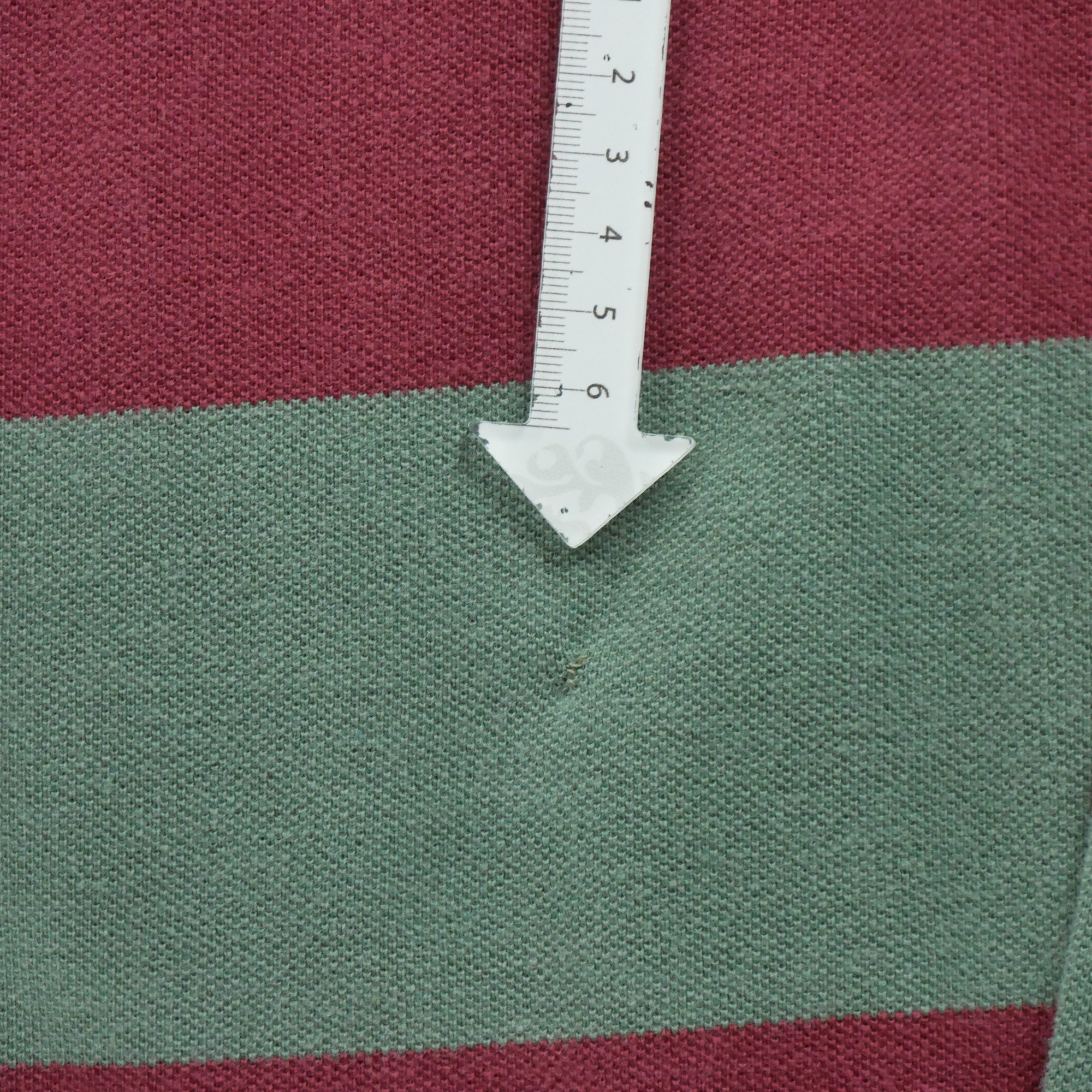 Polo manches longues Homme  Vert 6