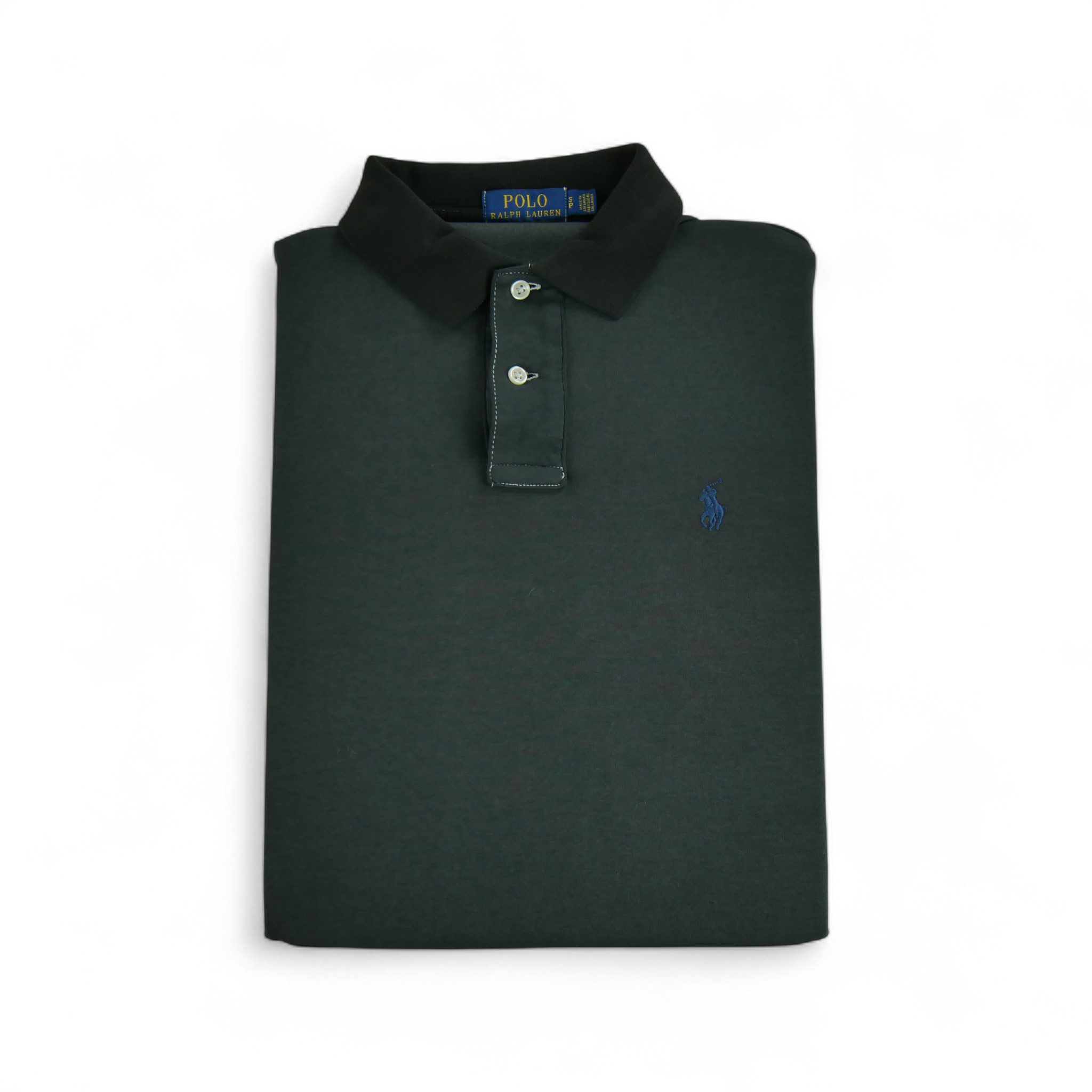 Polo manches courtes Homme Noir - État correct