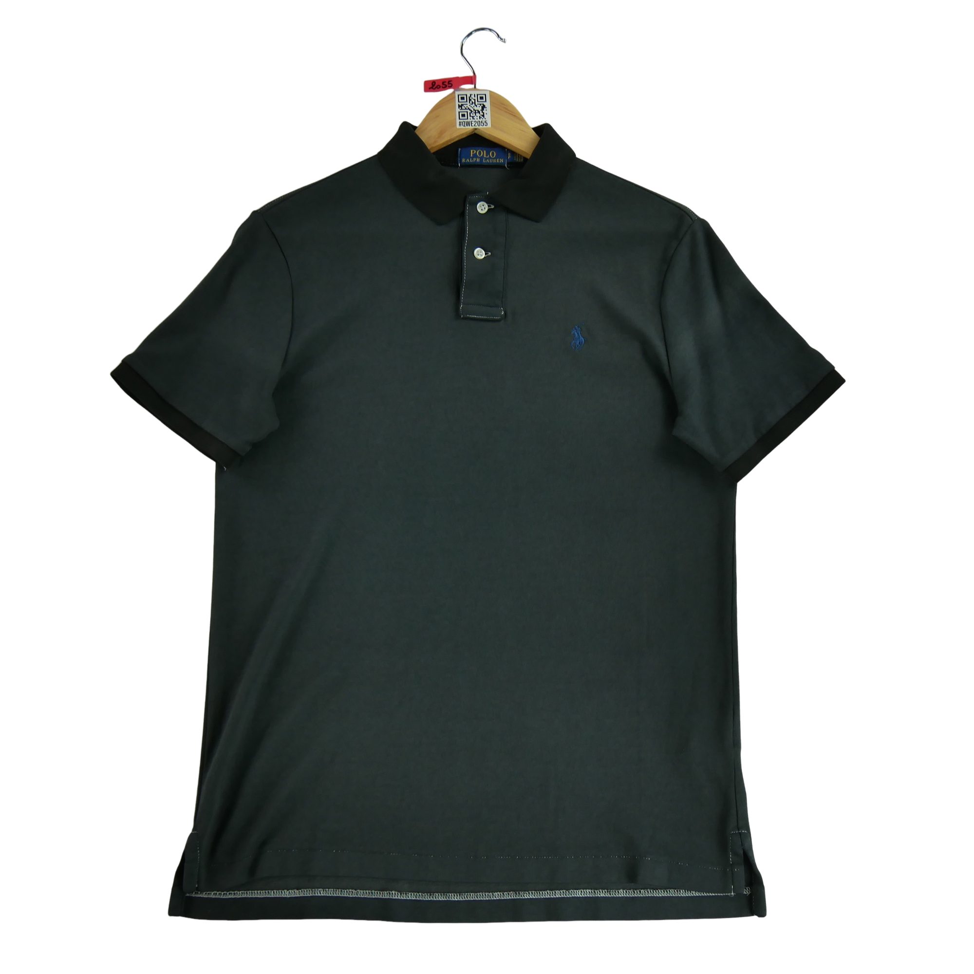 Polo manches courtes Homme  Noir 2