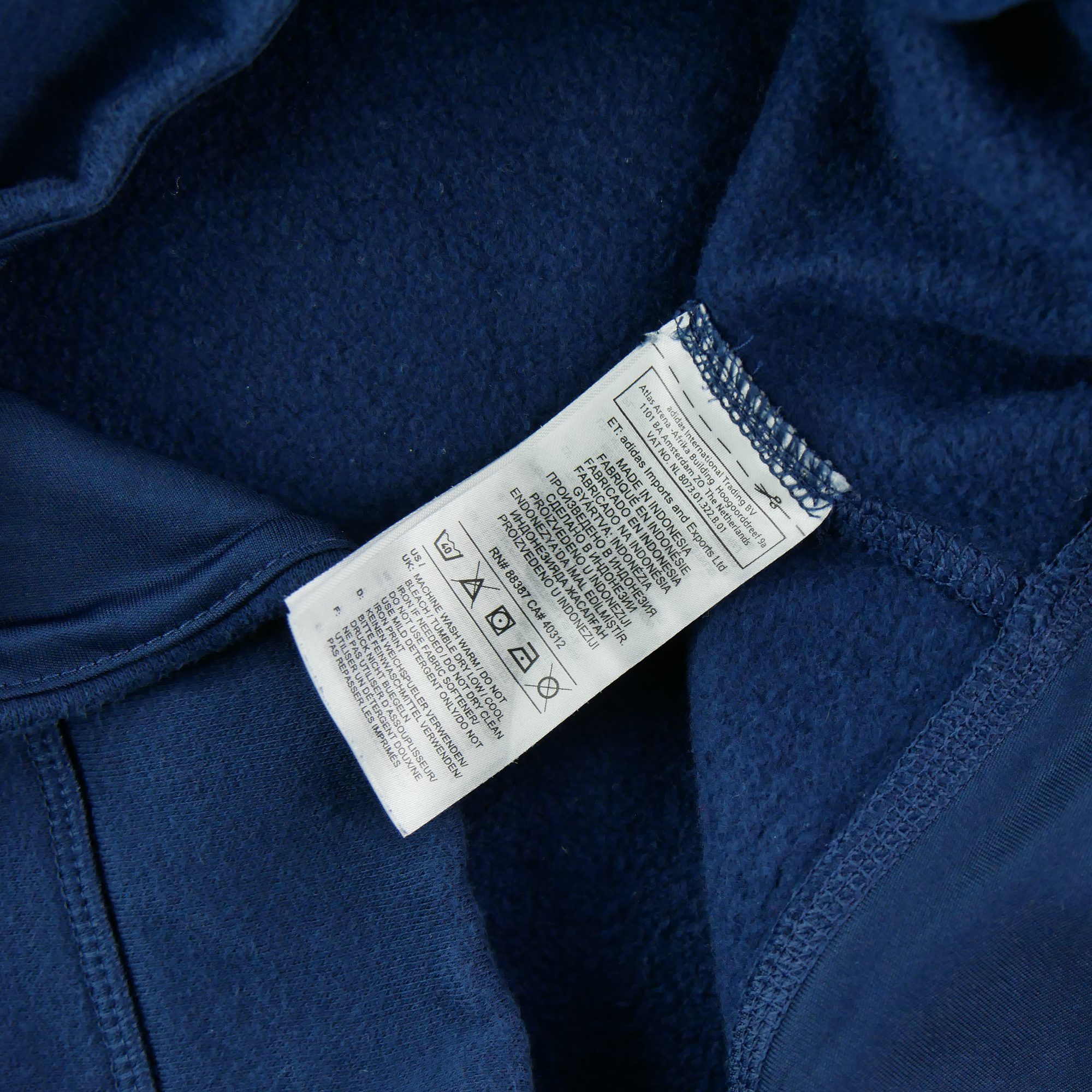 Sweat à capuche Homme  Marine 6