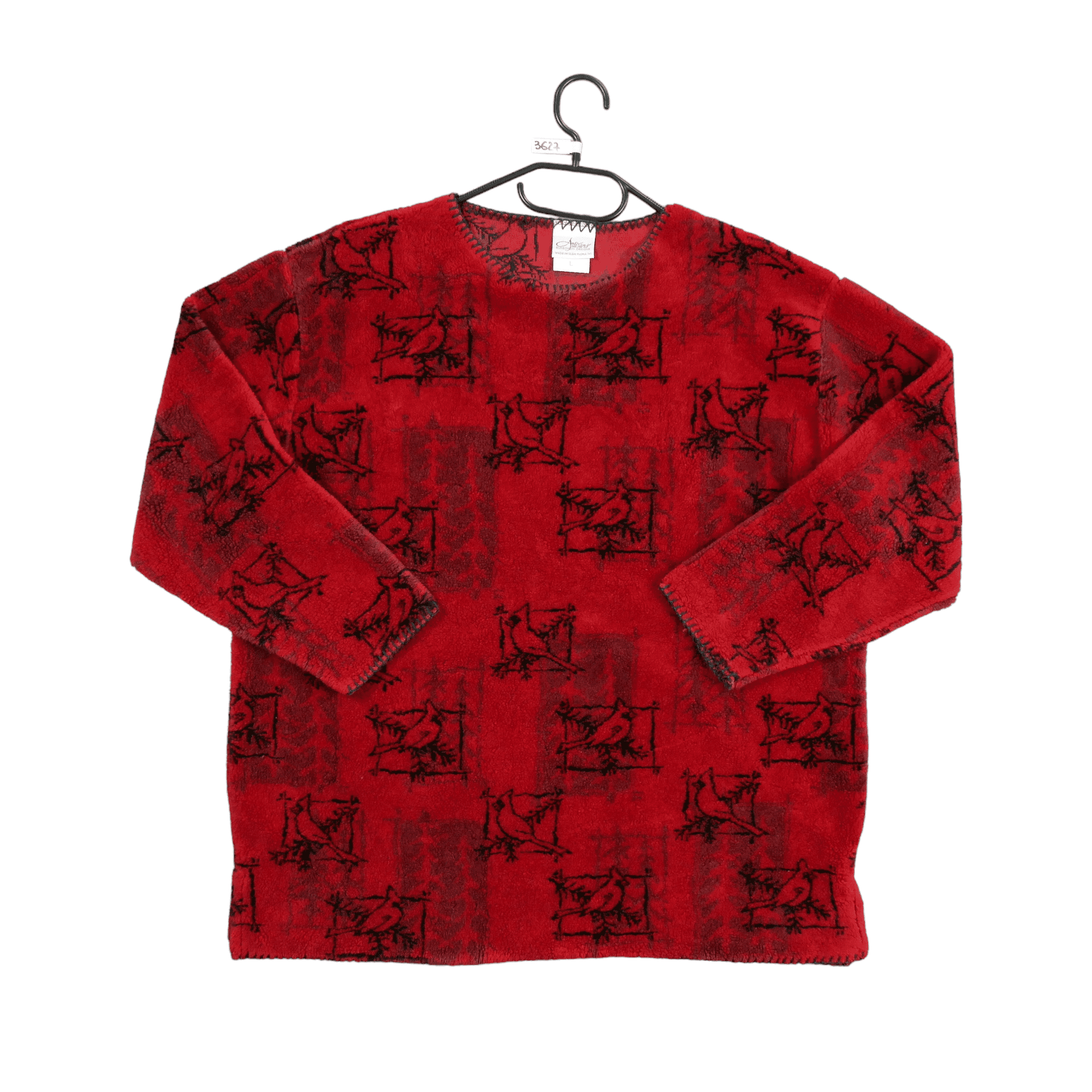Pull polaire Femme  Rouge 1