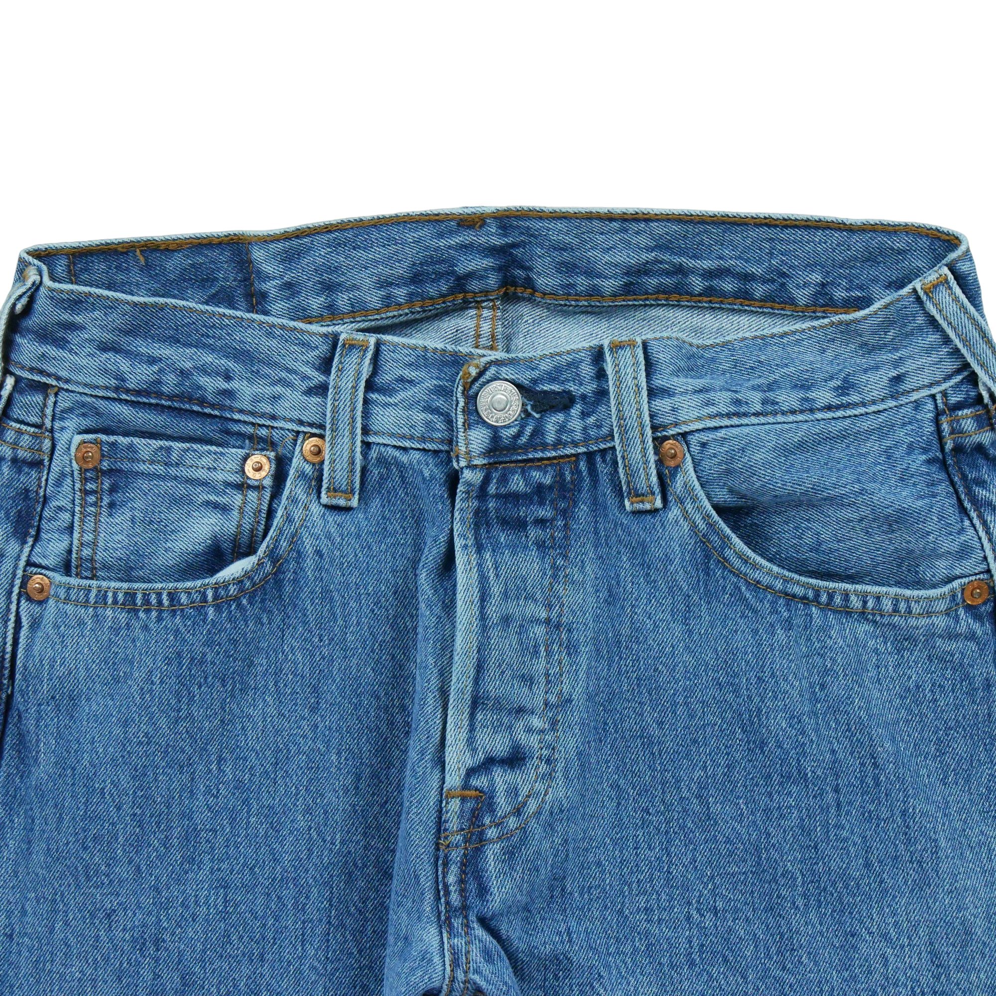 Jean Homme Levis 501 Bleu clair 3