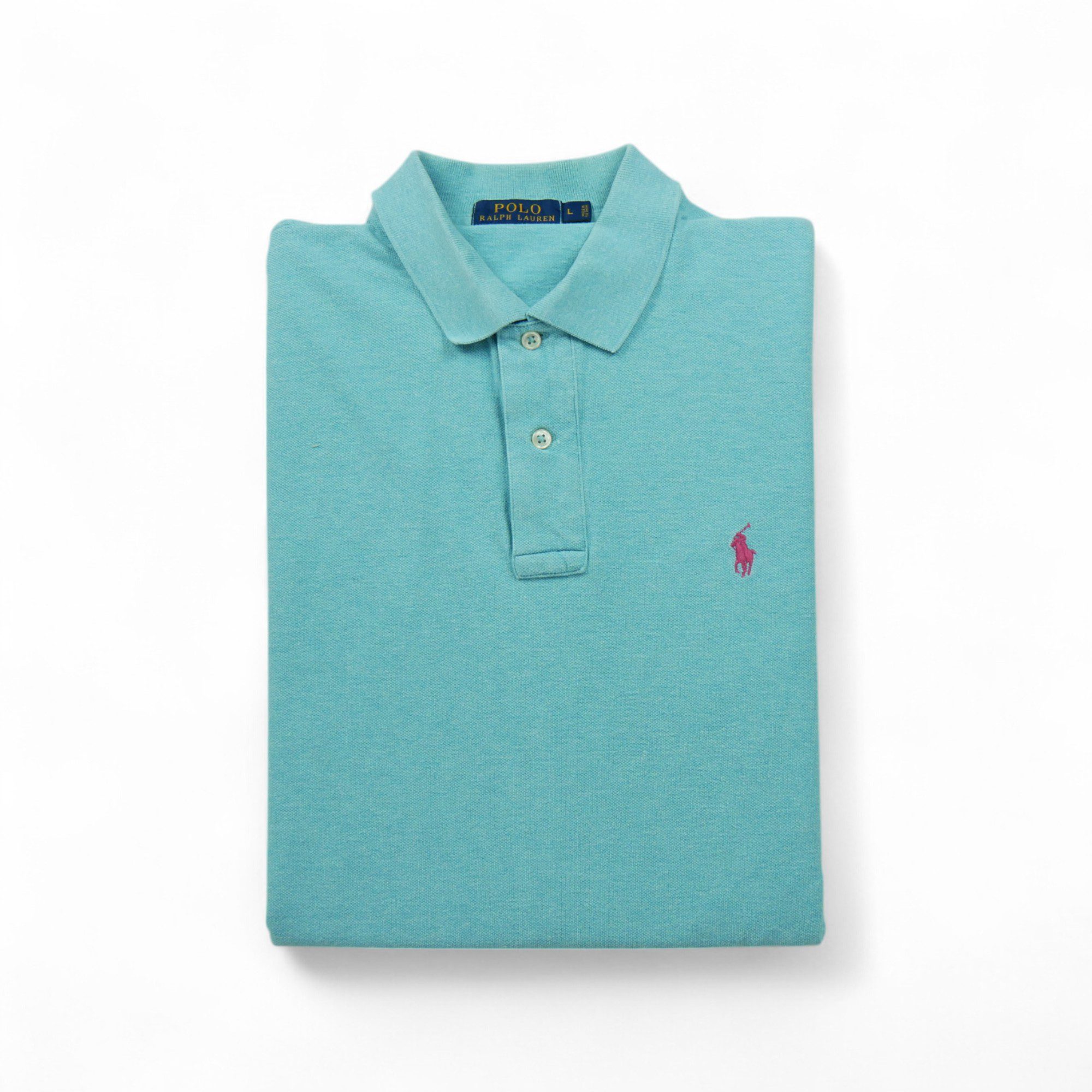 Polo manches courtes Homme  Turquoise 1