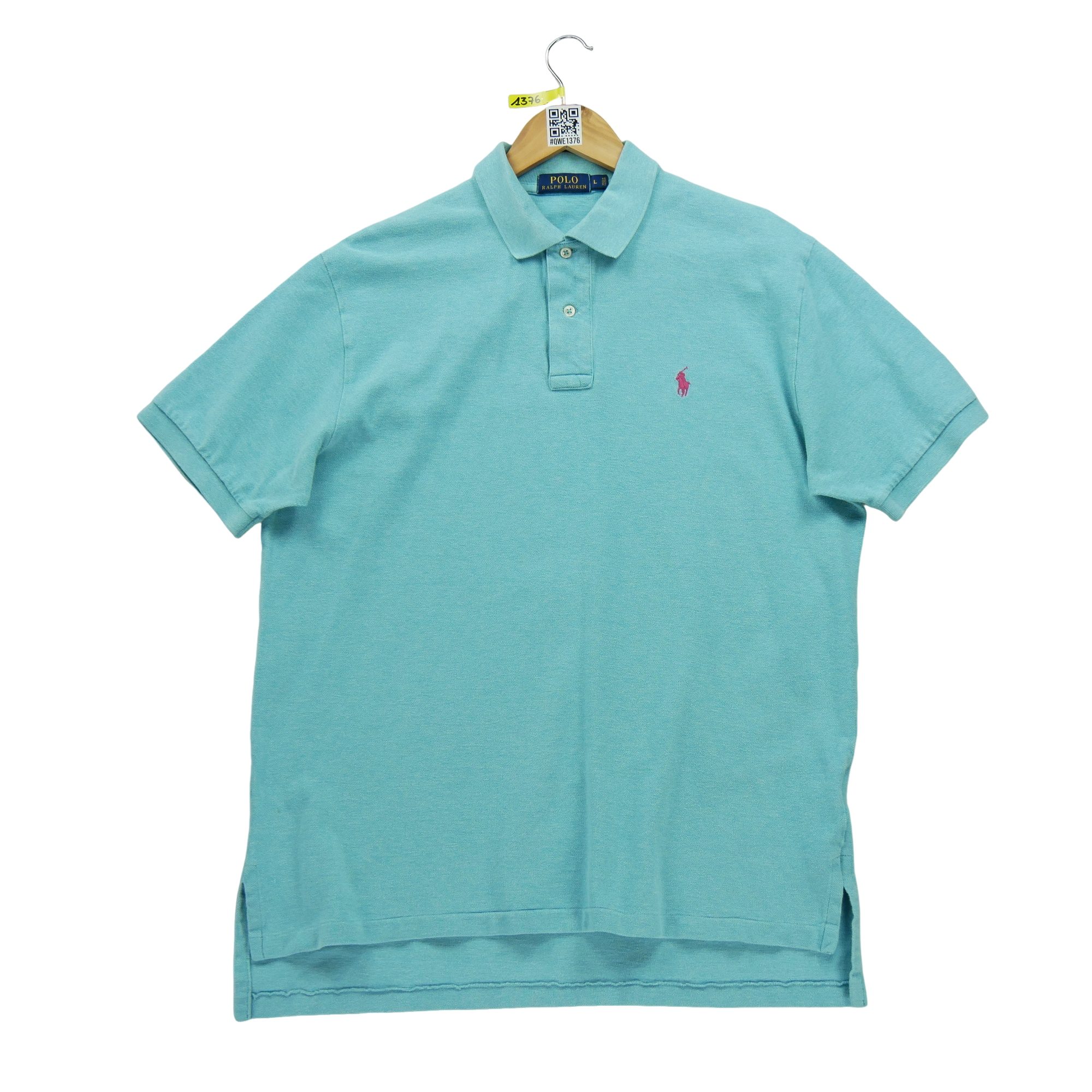 Polo manches courtes Homme  Turquoise 2