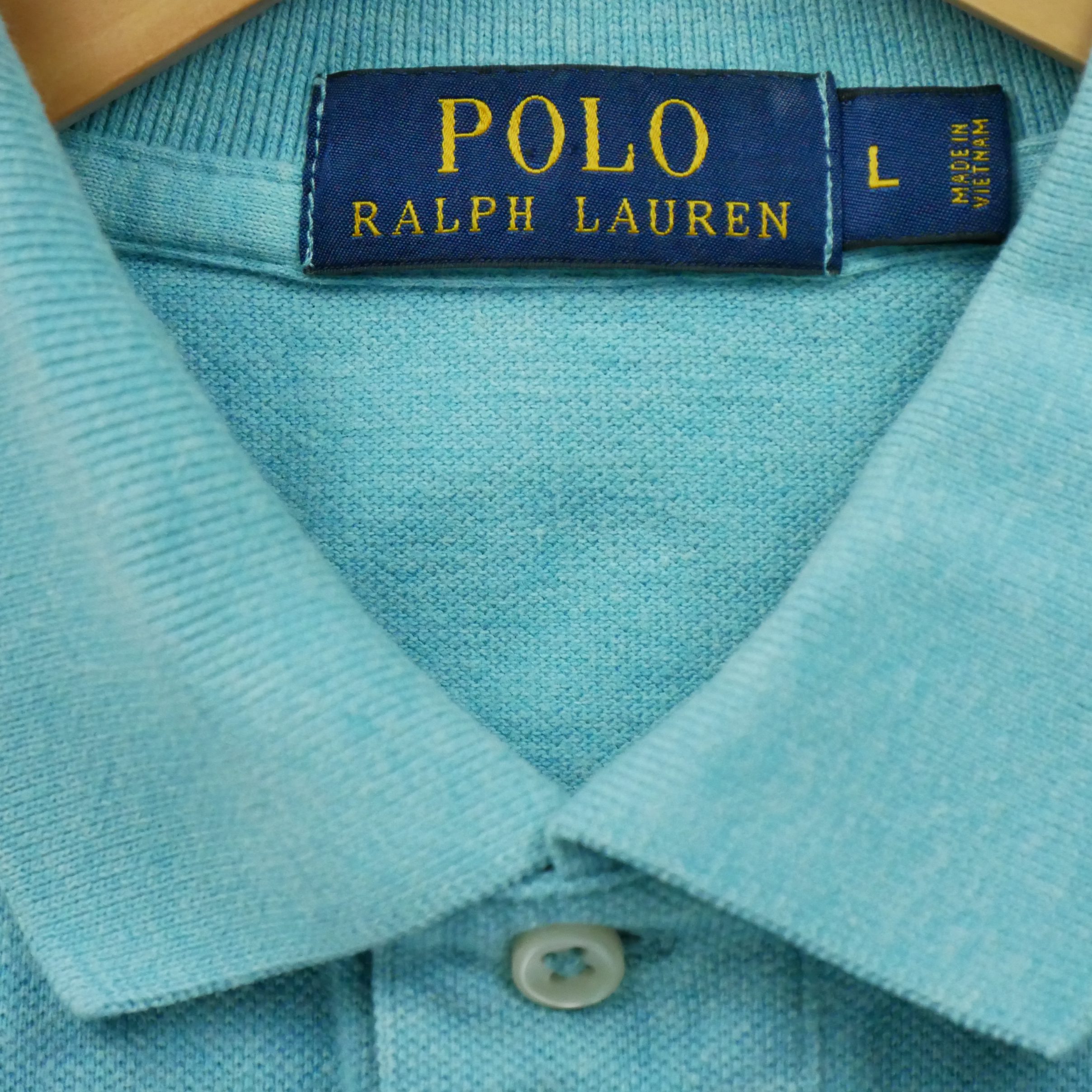 Polo manches courtes Homme  Turquoise 7