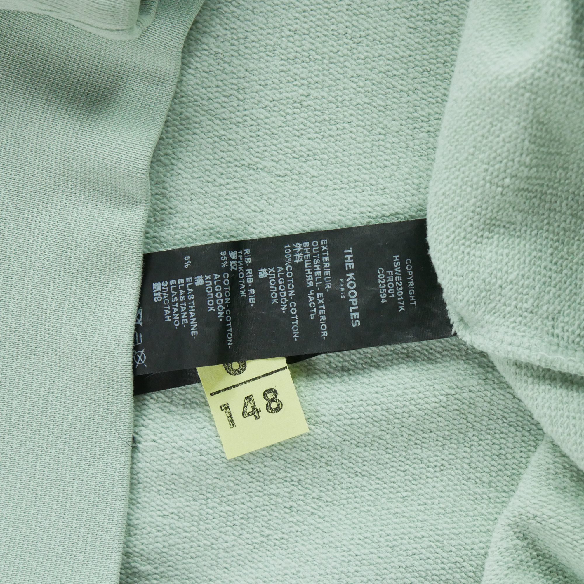 Sweat à capuche Homme  Vert 10