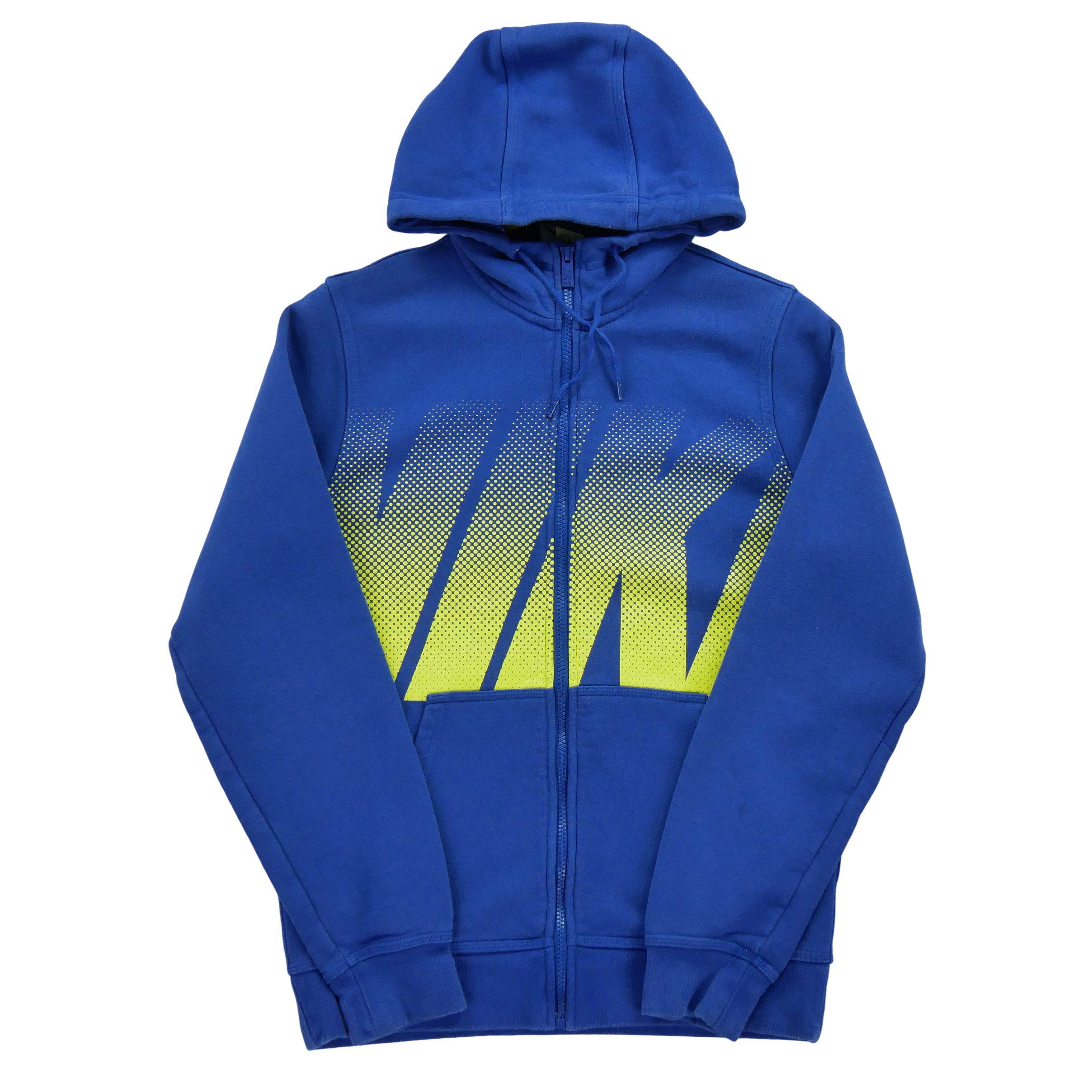 Sweat à capuche Homme  Full zip Bleu 1