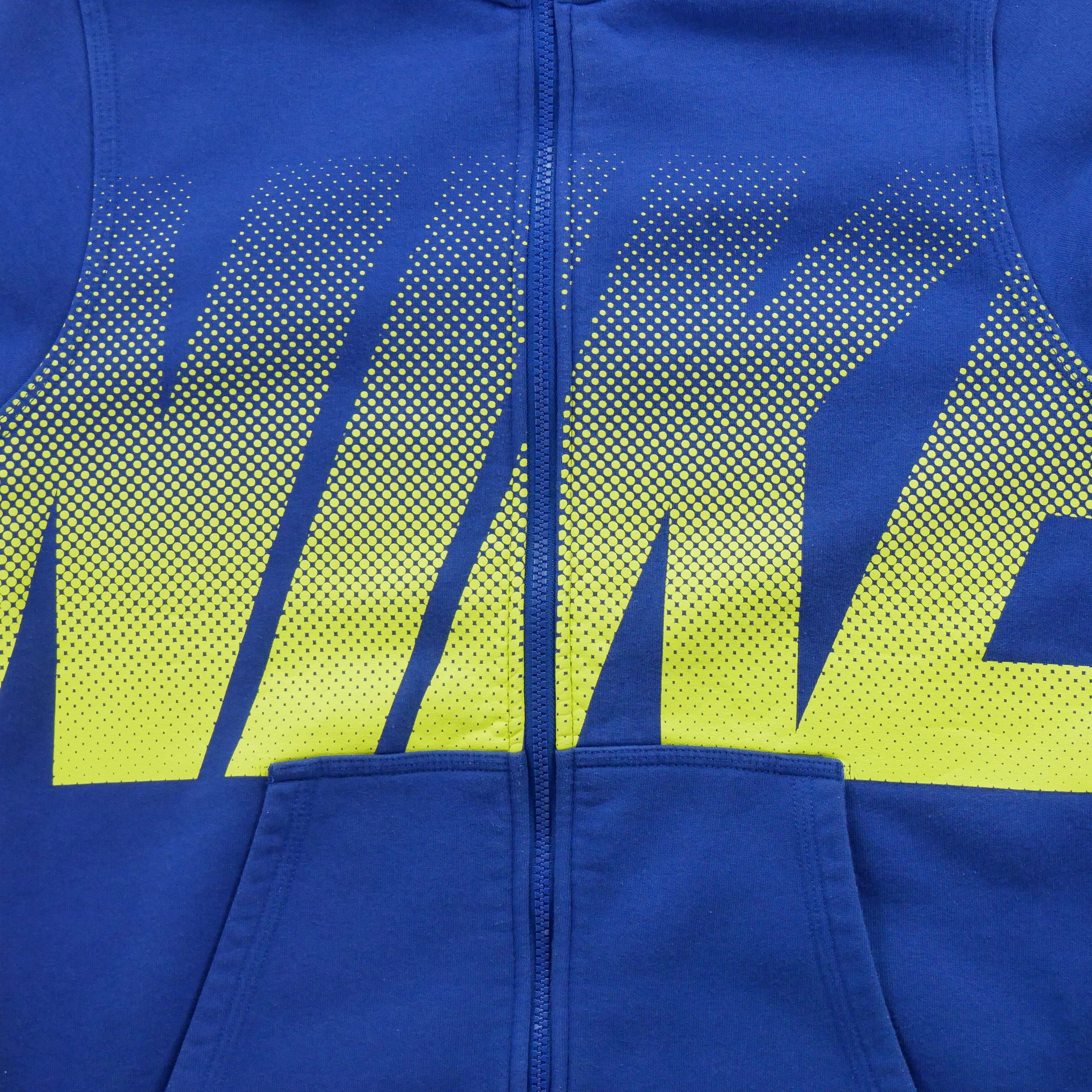 Sweat à capuche Homme  Full zip Bleu 4
