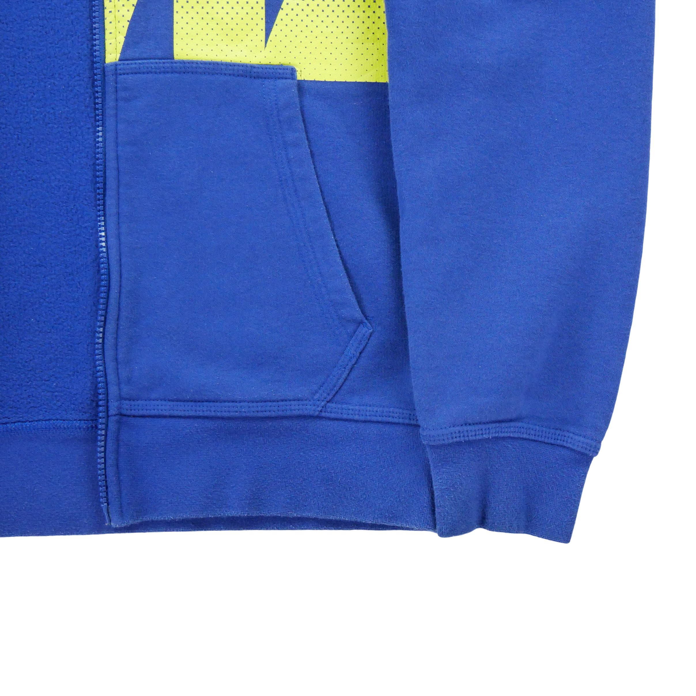 Sweat à capuche Homme  Full zip Bleu 5