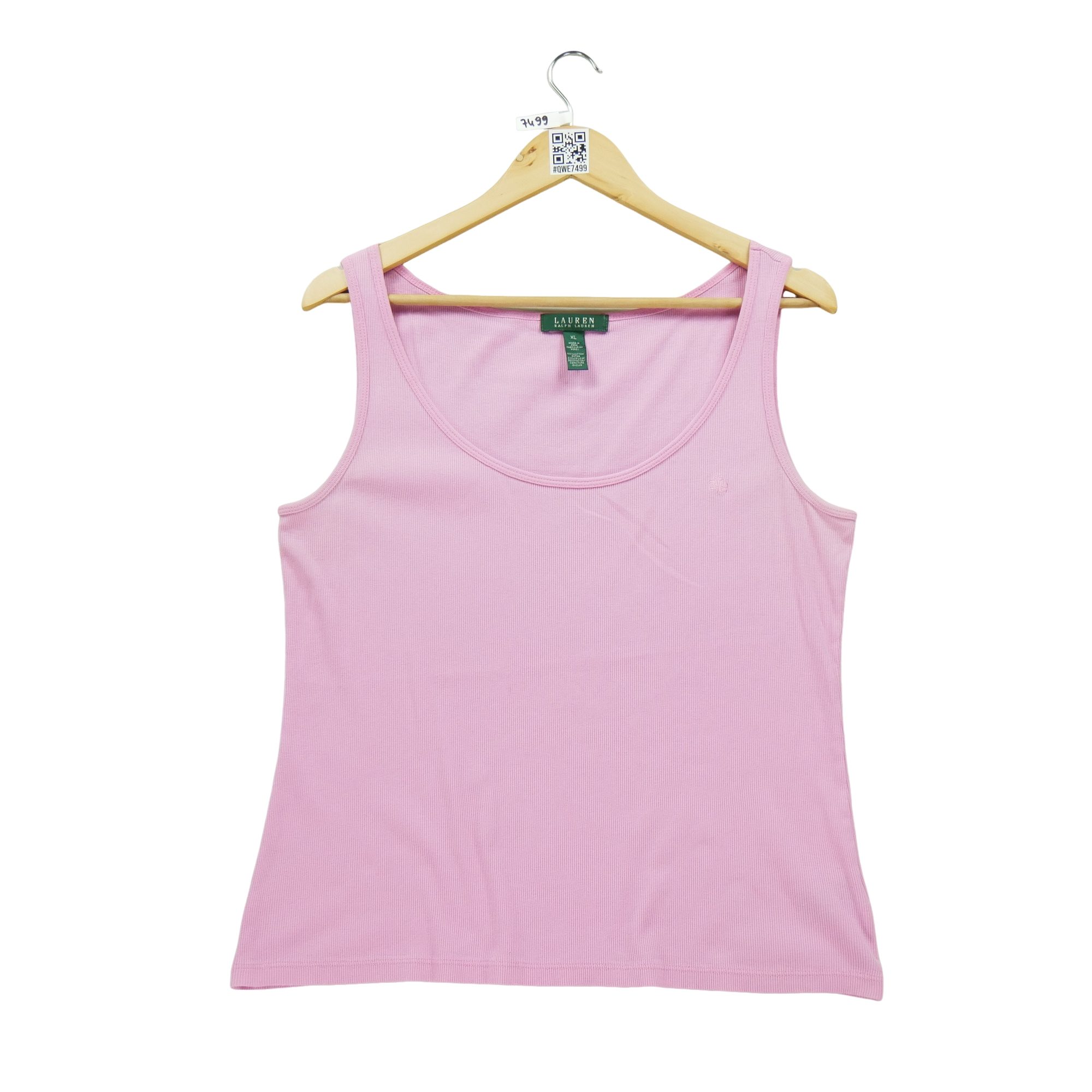 T-shirt sans manches Femme  Rose 1
