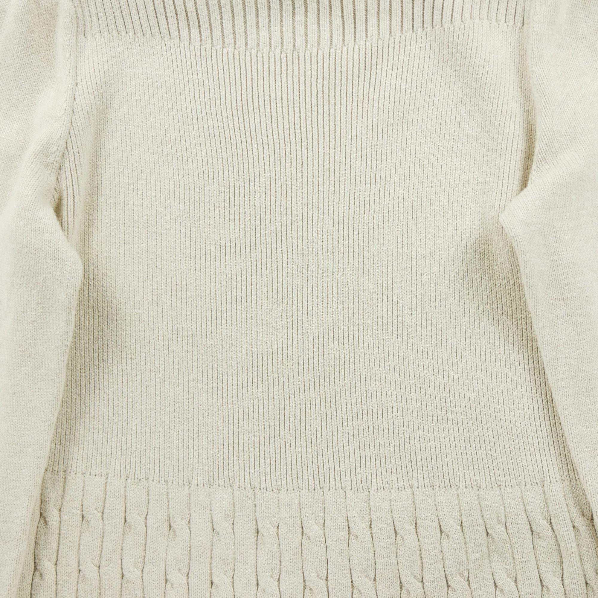 Robe Femme en maille torsadée Beige 3