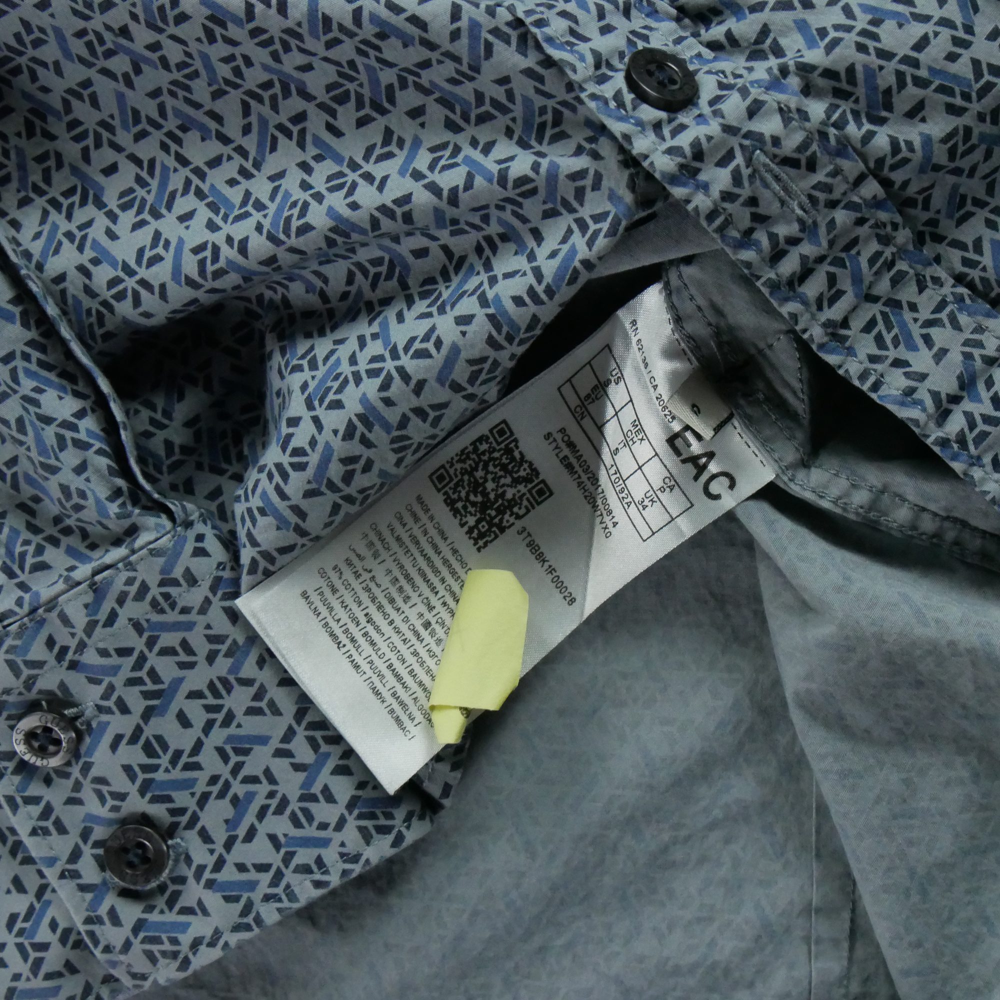 Chemise classiques Homme à motifs 6