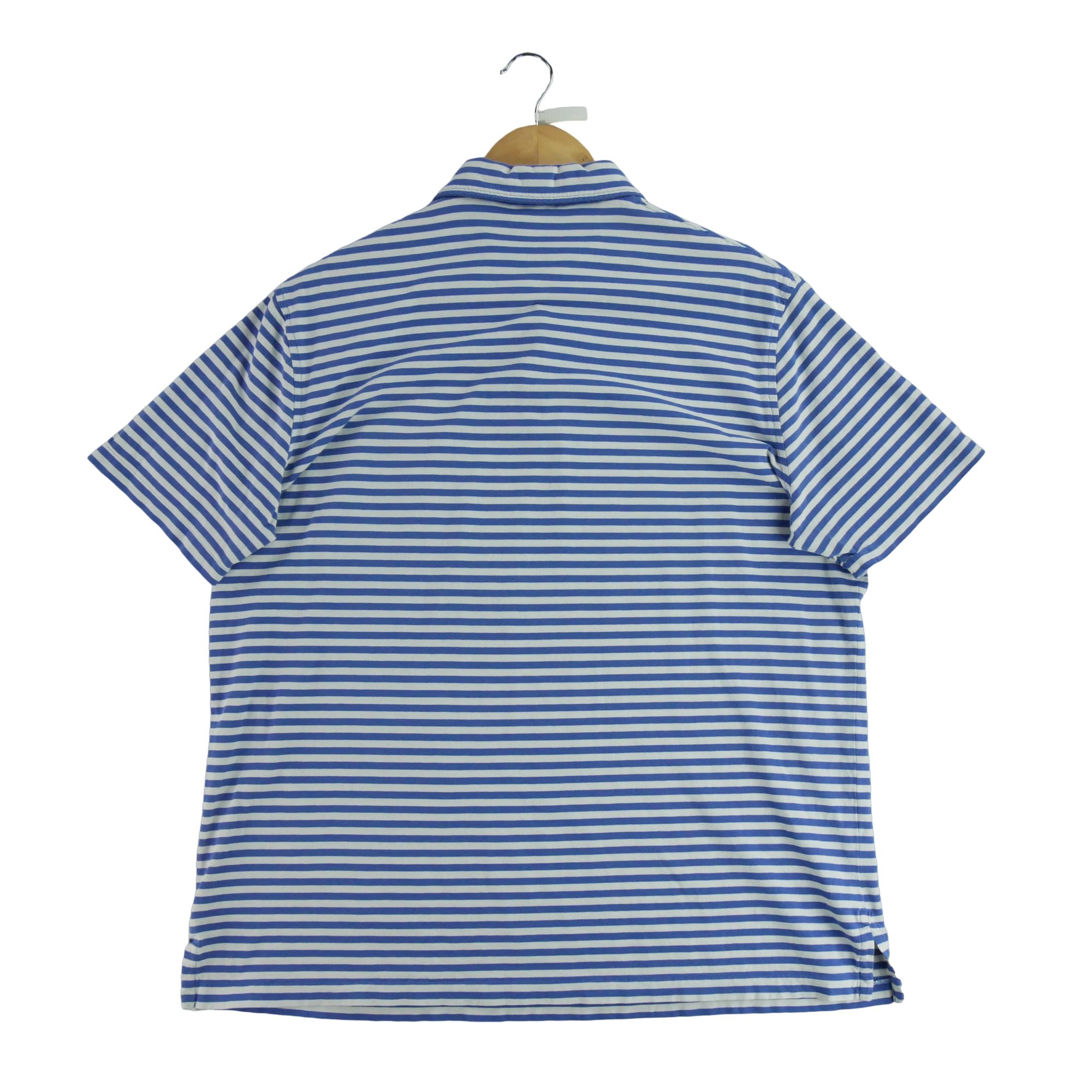 Polo manches courtes Homme  Bleu 3