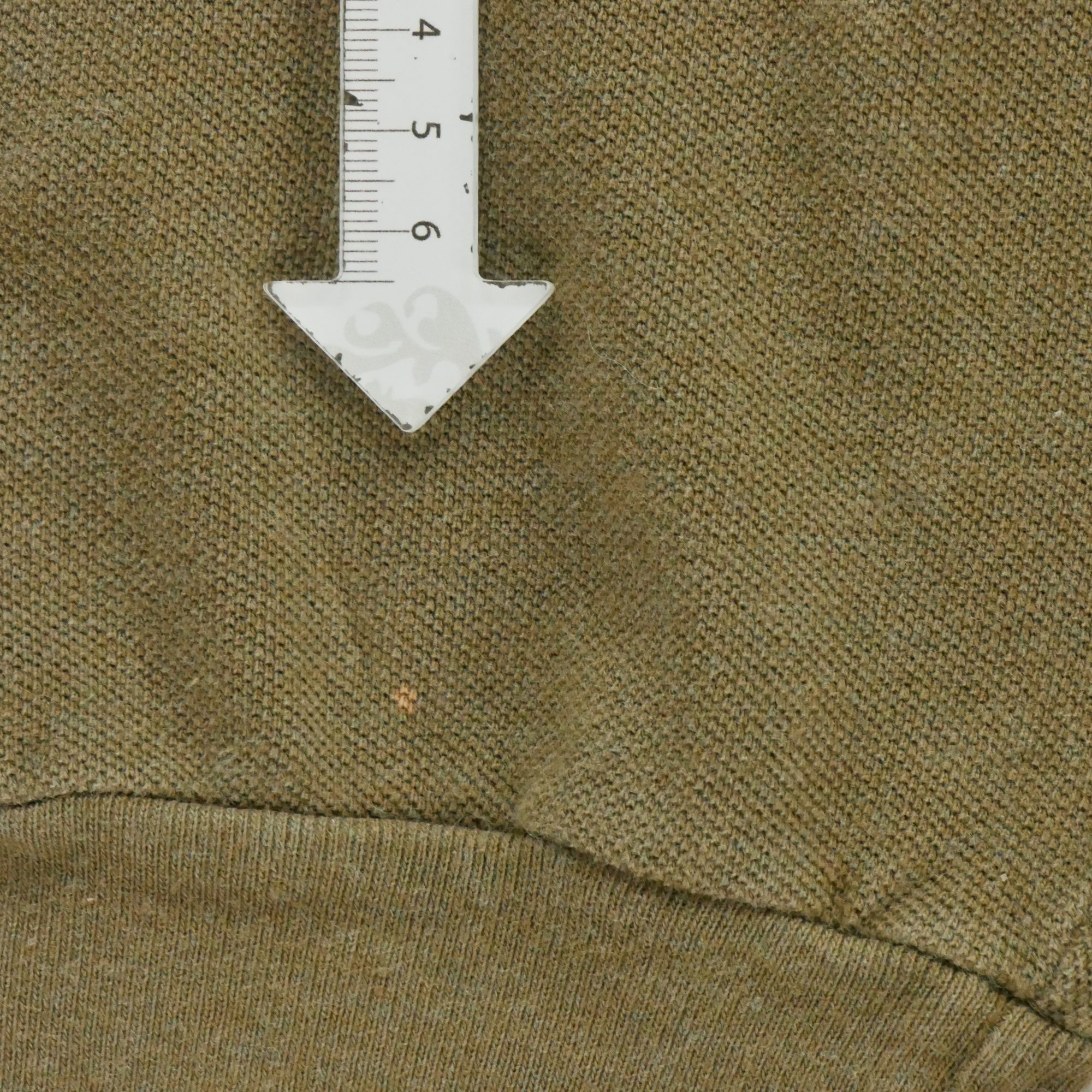 Polo manches longues Homme  Kaki 6