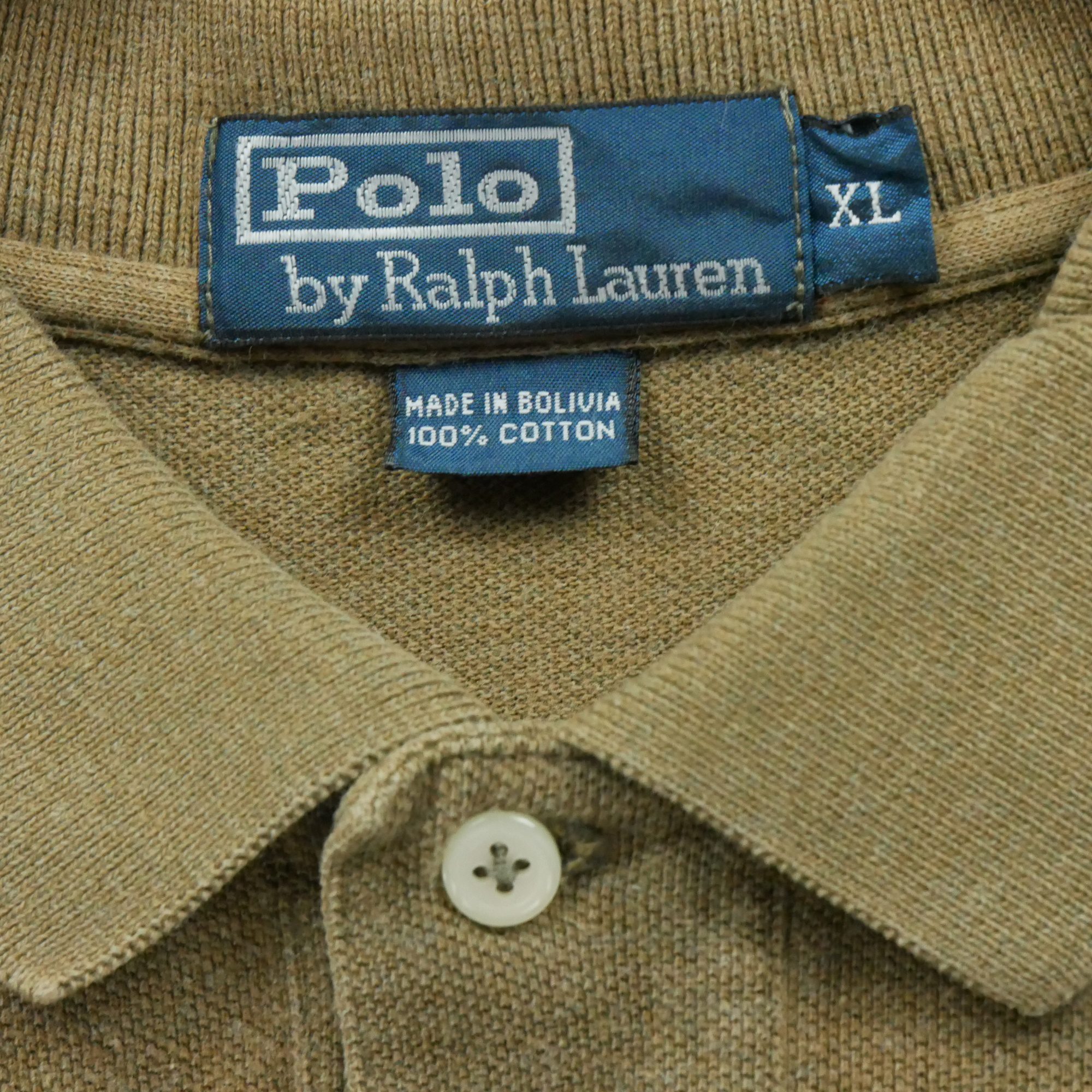 Polo manches longues Homme  Kaki 9