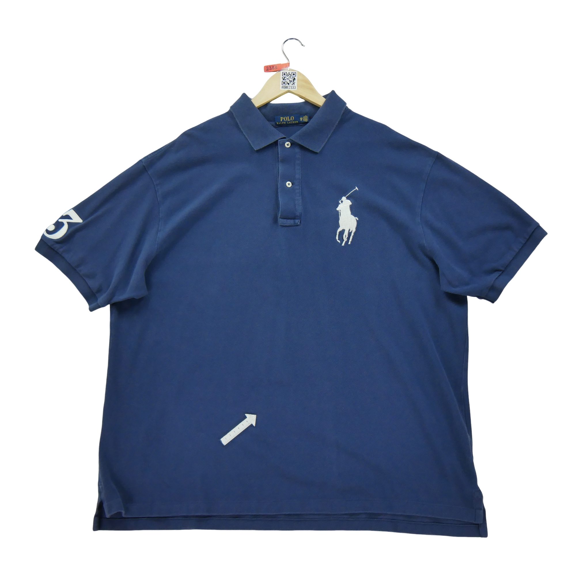 Polo manches courtes Homme  Marine 7