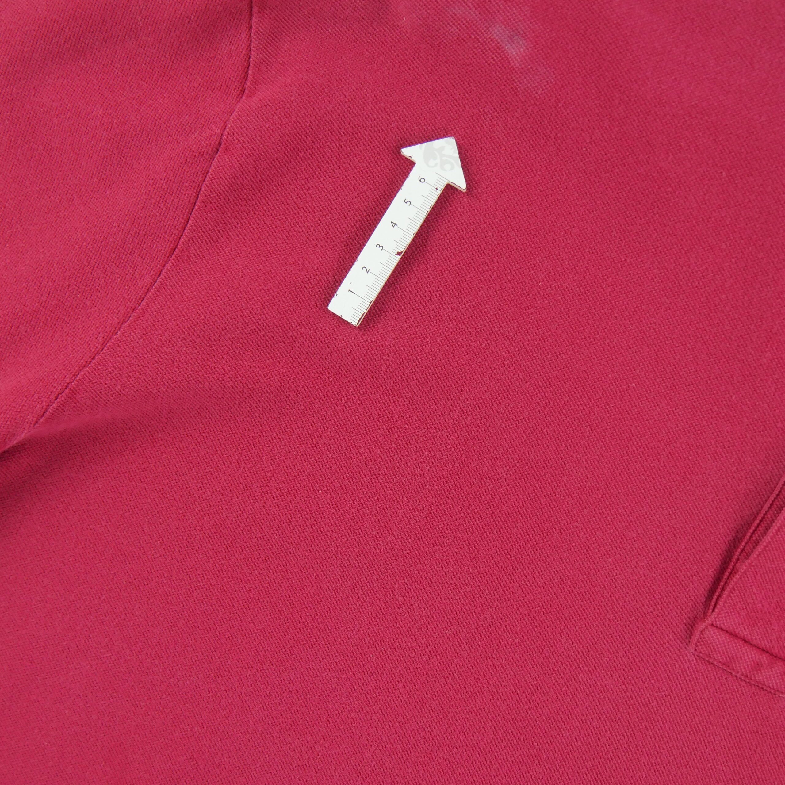 Polo manches courtes Homme  Rouge 4