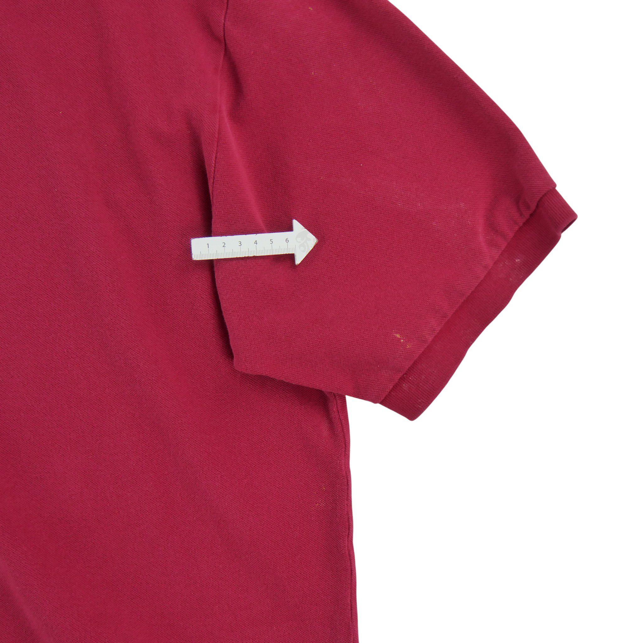 Polo manches courtes Homme  Rouge 6
