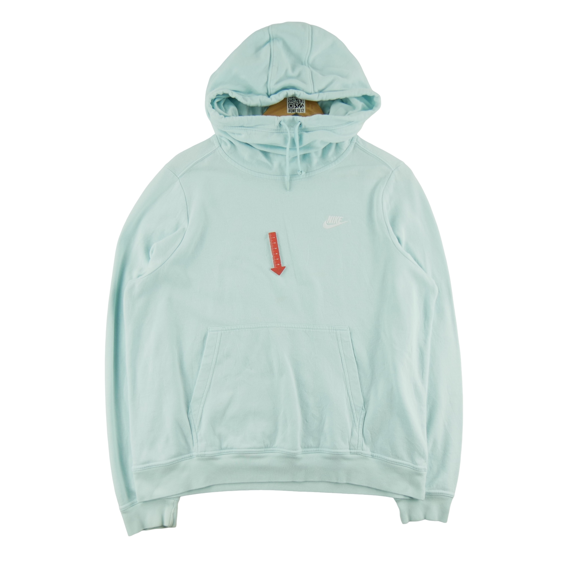 Sweat à capuche Femme  Bleu clair 4