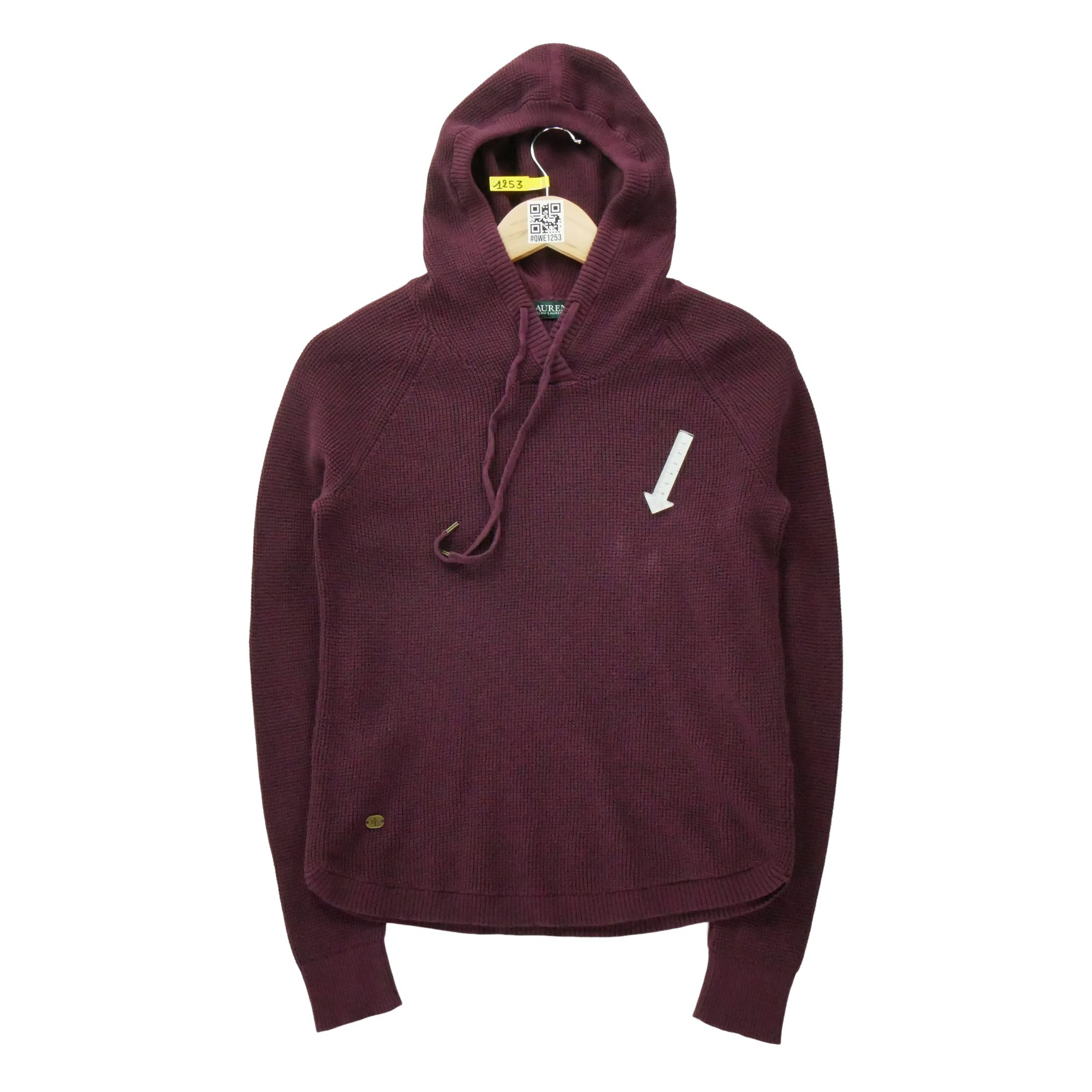 Sweat à capuche Femme  Bordeaux 4