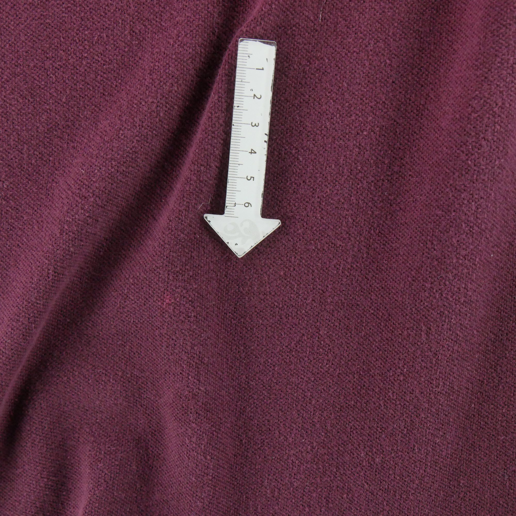 Polo manches courtes Homme  Bordeaux 6