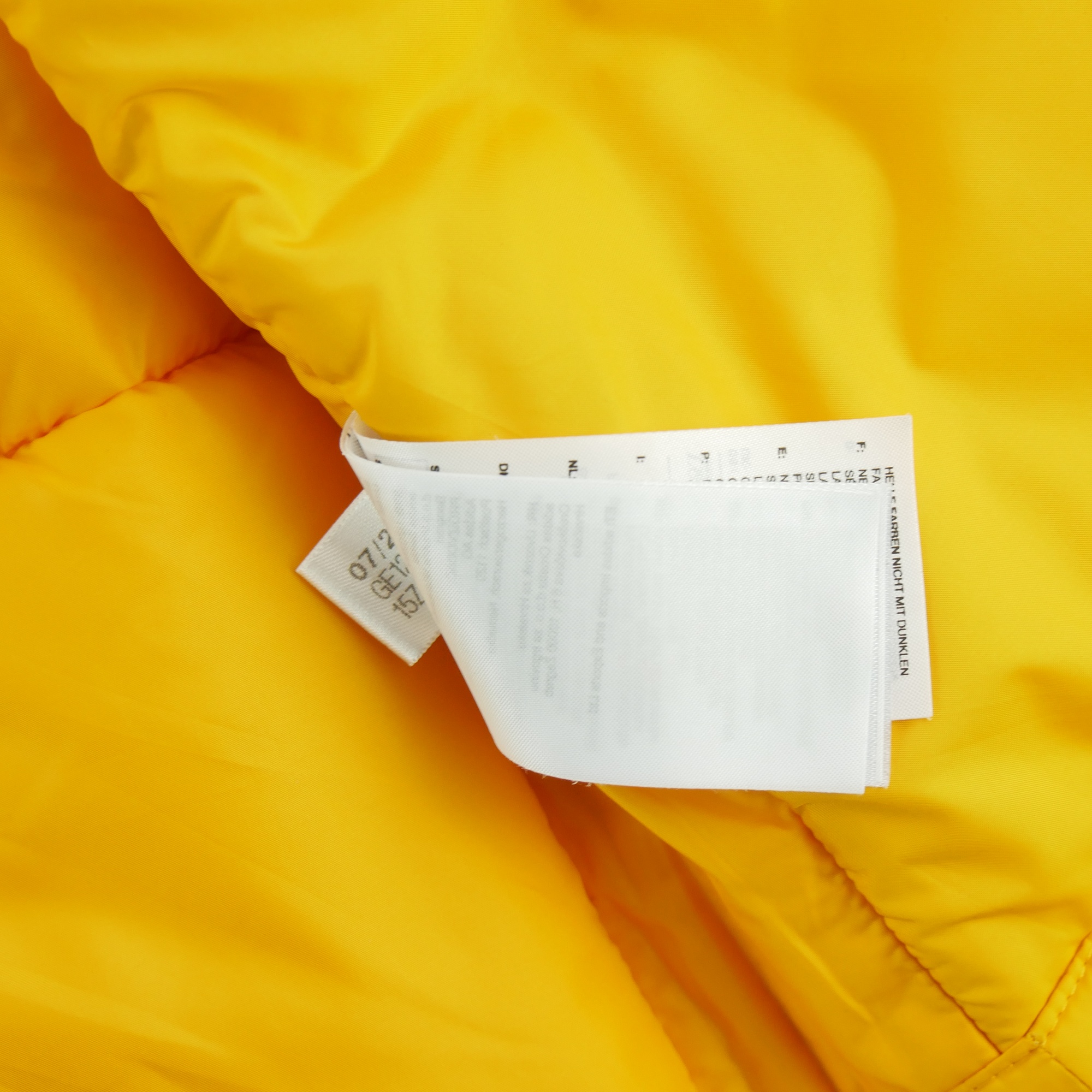 Doudoune Homme Jaune 12