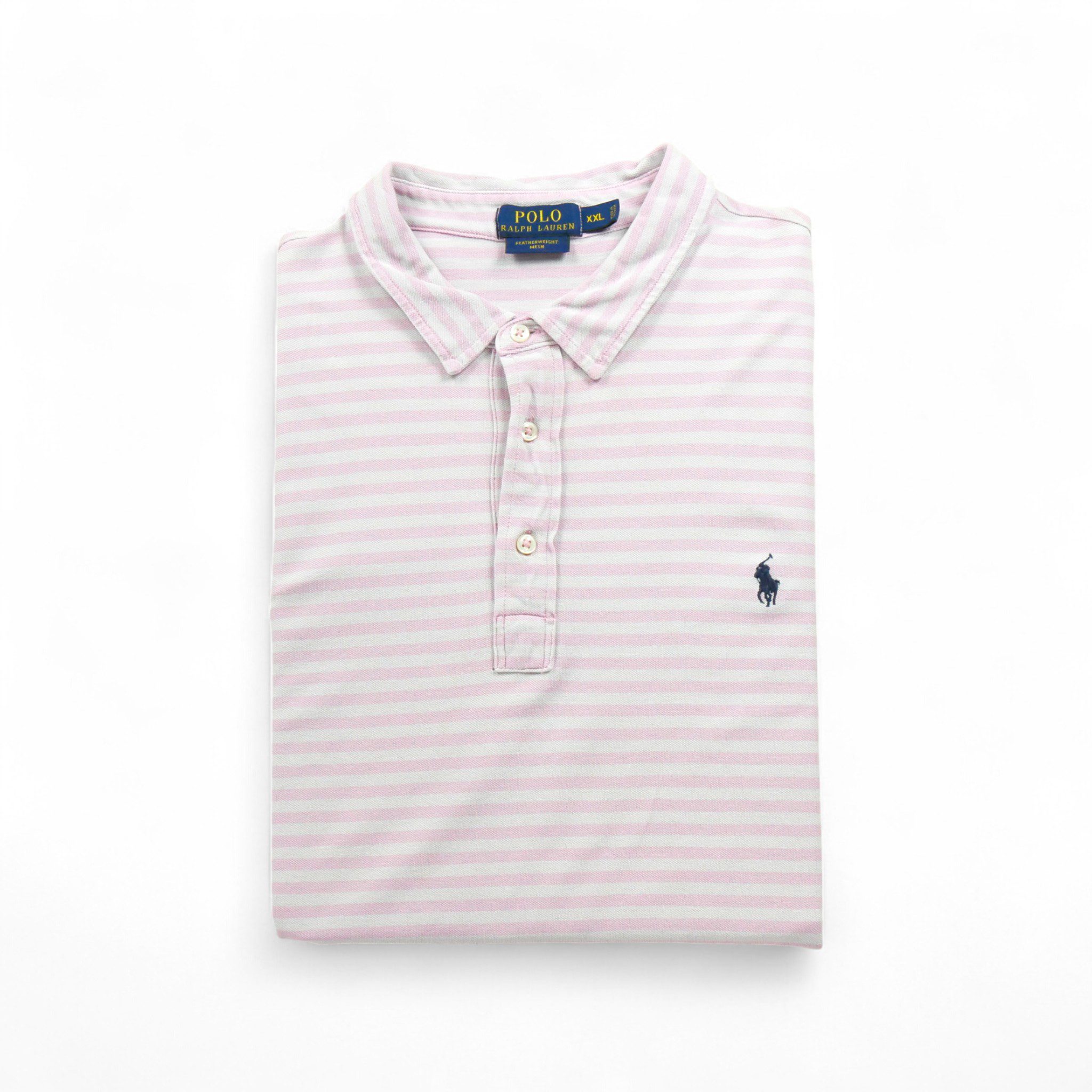 Polo manches courtes Homme Rose - Bon état