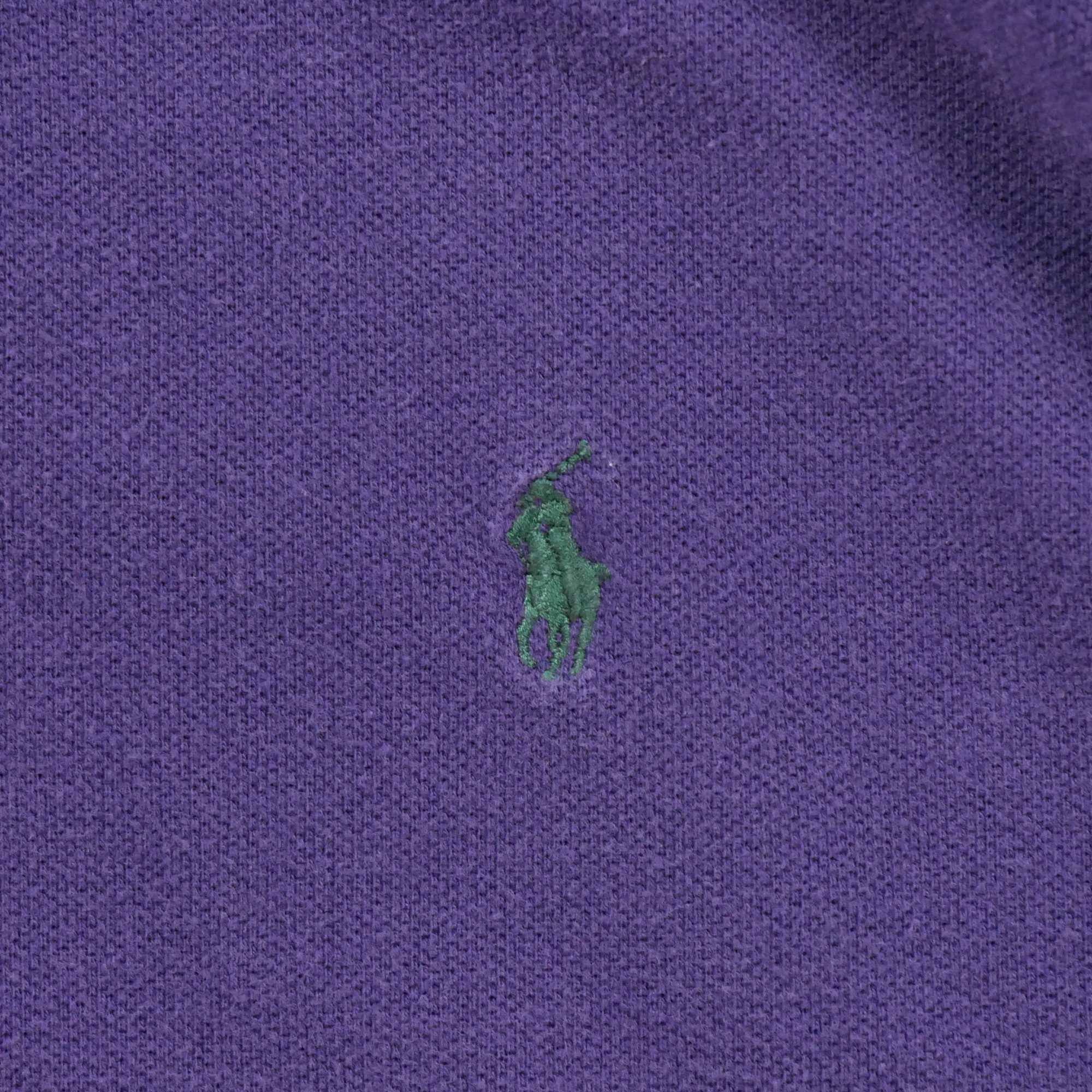 Polo manches courtes Homme  Violet 7