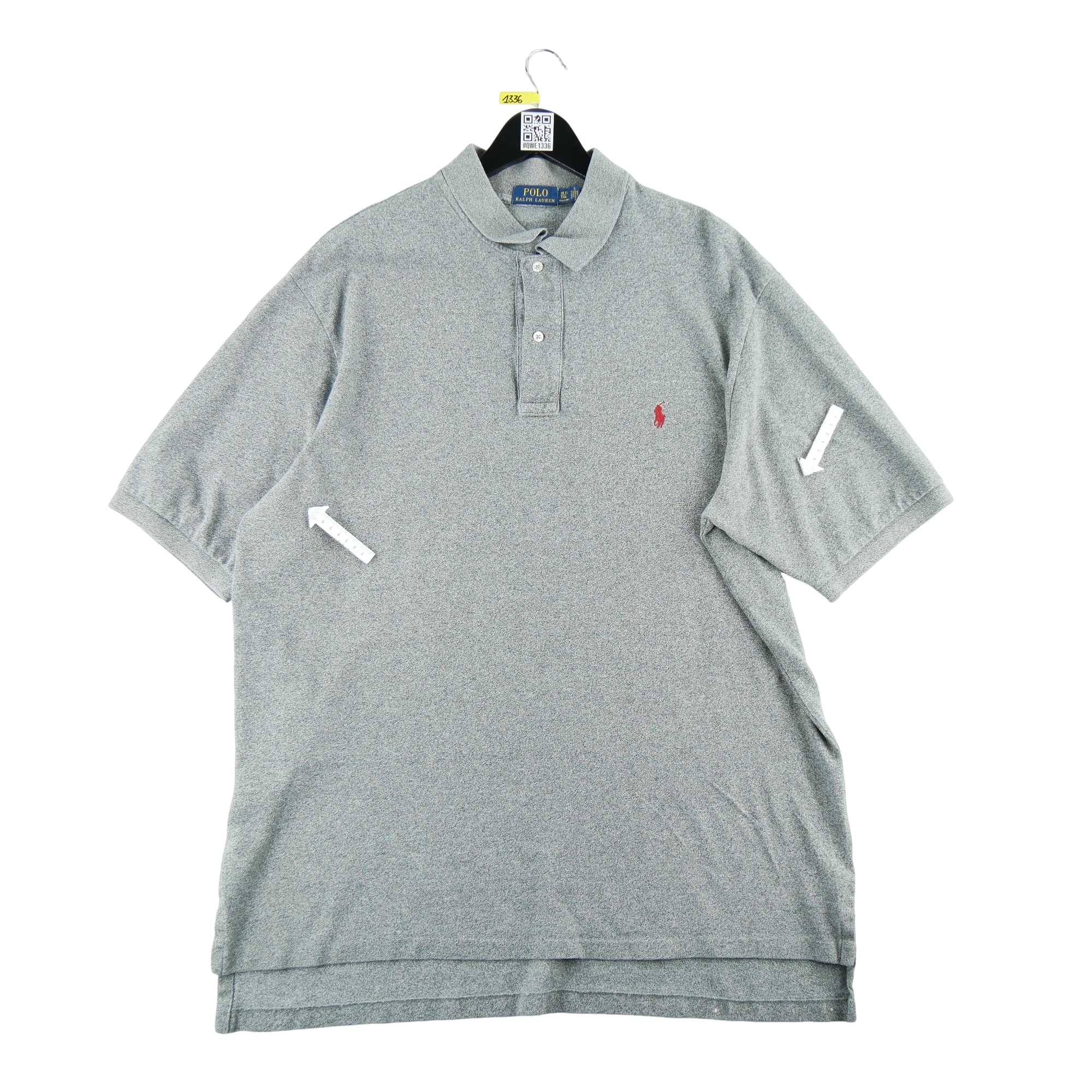 Polo manches courtes Homme  Gris 5